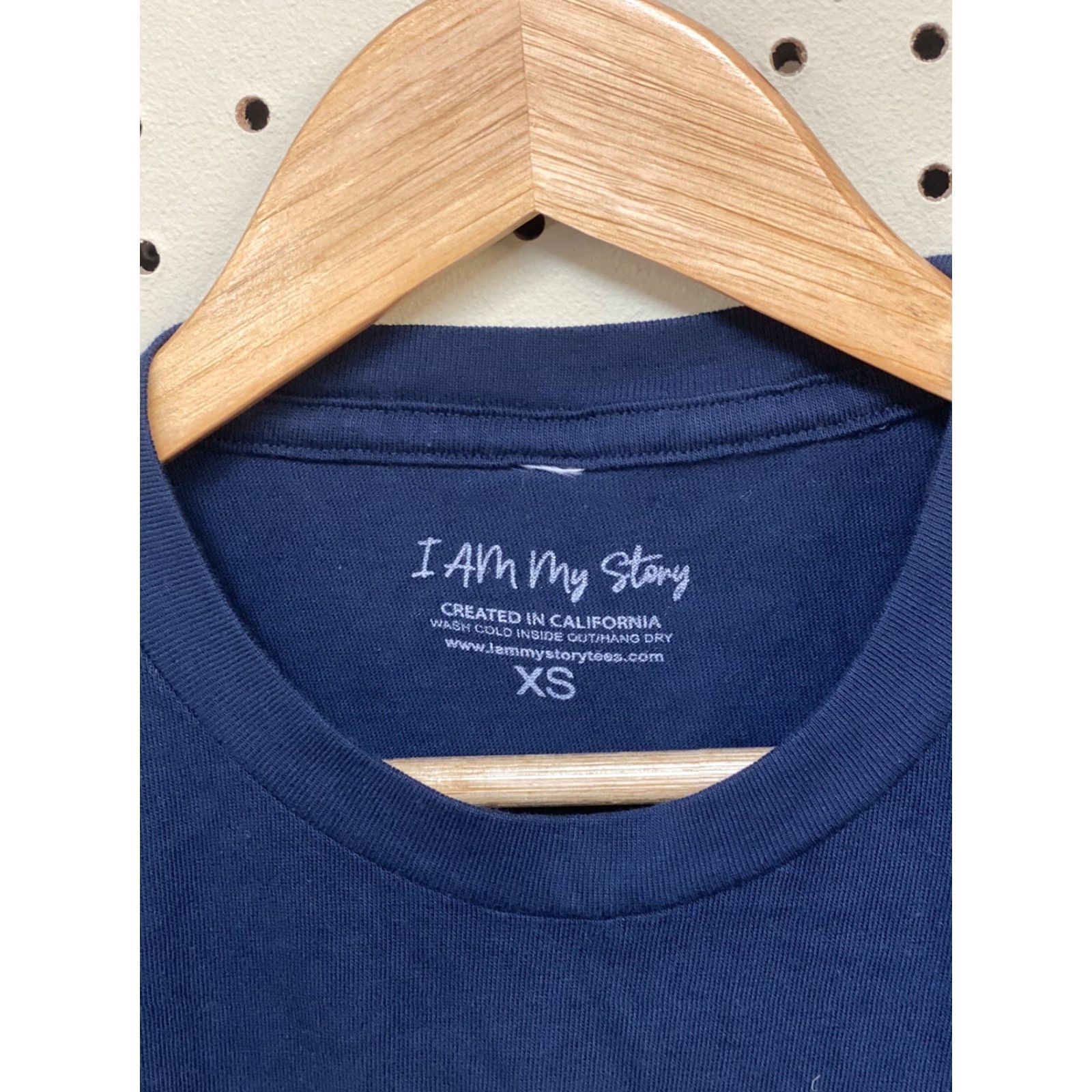 Vintage Womens XS I Am My Story T-Shirt CRU Nantucket Best Schuck in Town Blue Short Sleeve Regular Solid Vintage No Size XS / US 0-2 / IT 36-38 - 4 Thumbnail