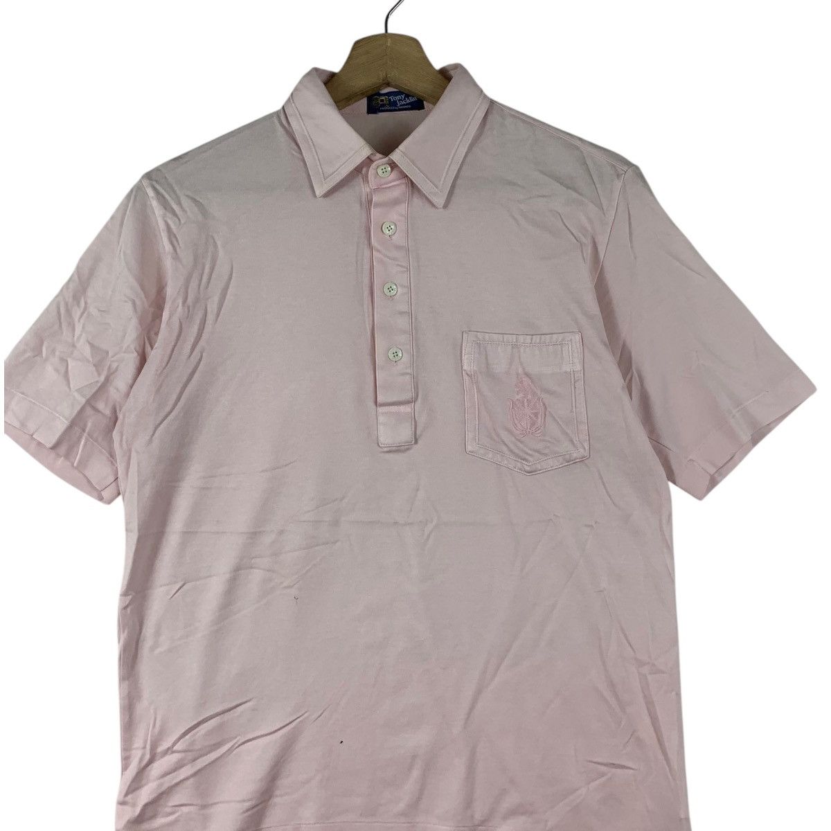 Vintage Vintage TONY JACKLIN HAWARD Crest Logo Polo Tee Shirt Size US S / EU 44-46 / 1 - 3 Thumbnail