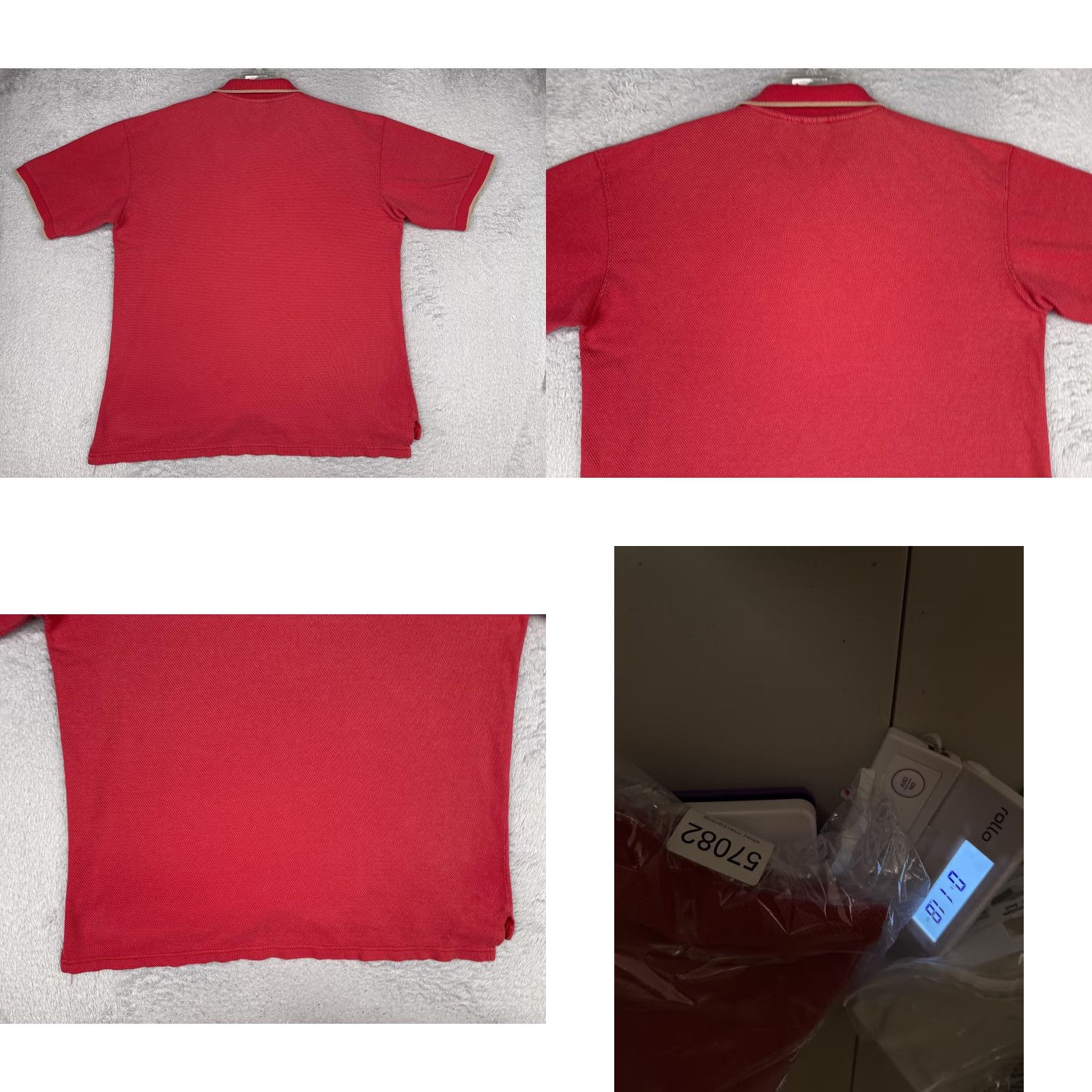 Vintage Terry Apparel Polo Shirt Mens XL Red Nebraska Huskers Embroidered Logo Size US XL / EU 56 / 4 - 9 Thumbnail