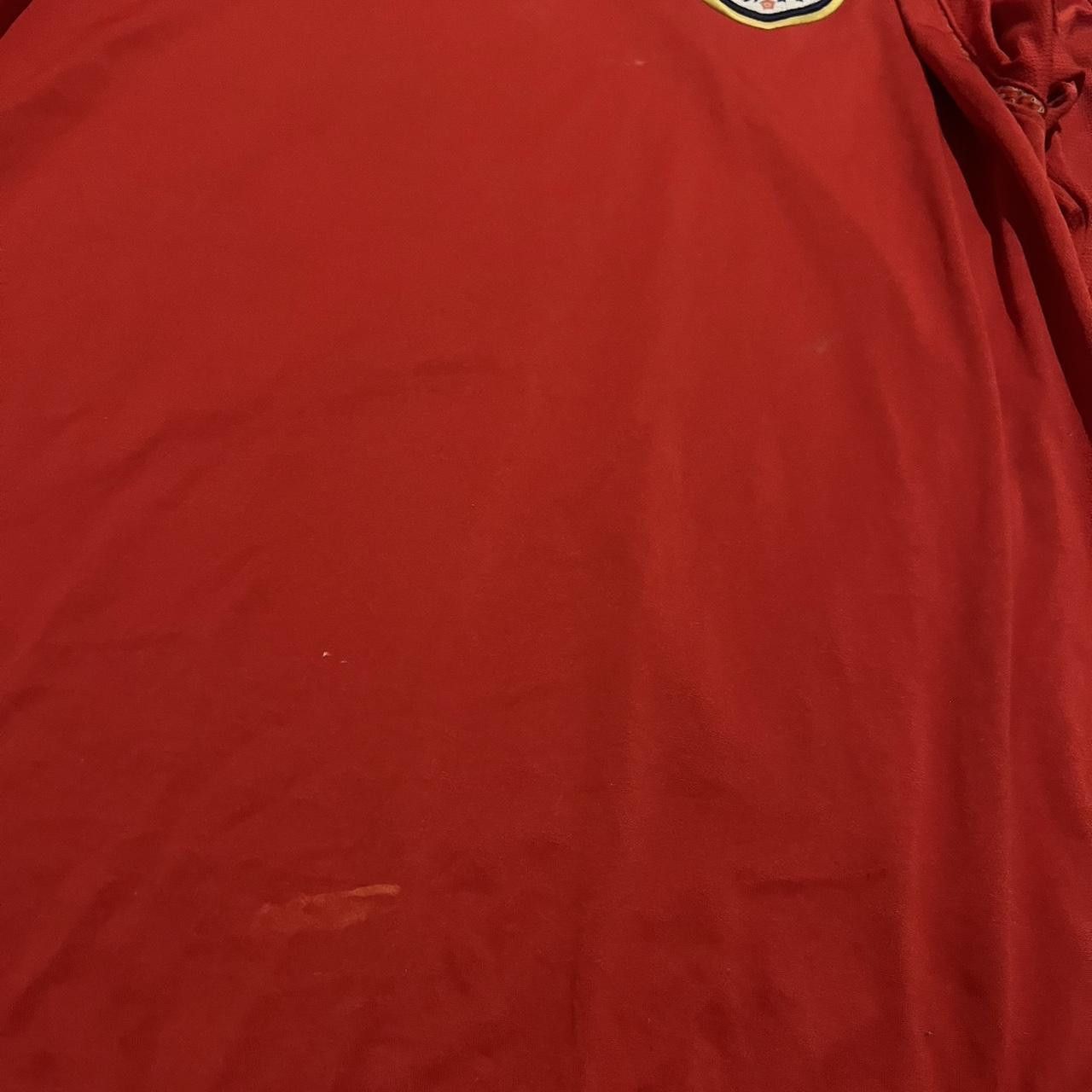 Umbro 2006-08 England Umbro Longsleeve Football Shirt y2k 2000s Size US XL / EU 56 / 4 - 7 Thumbnail