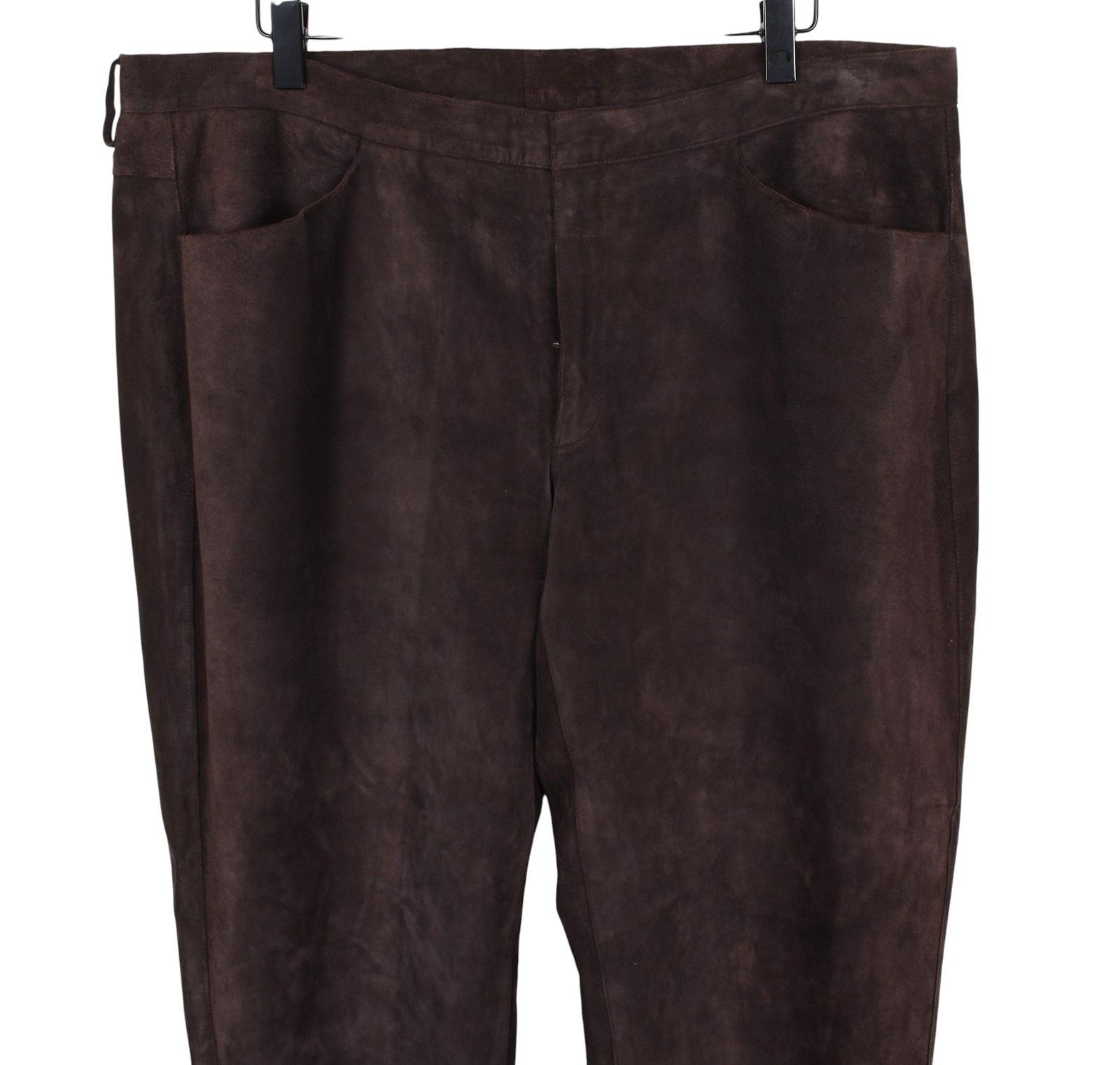 Jil Sander Jil Sander Men Suede Leather Pants by Raf Simons XL. S1624 Size US 36 / EU 52 - 4 Thumbnail