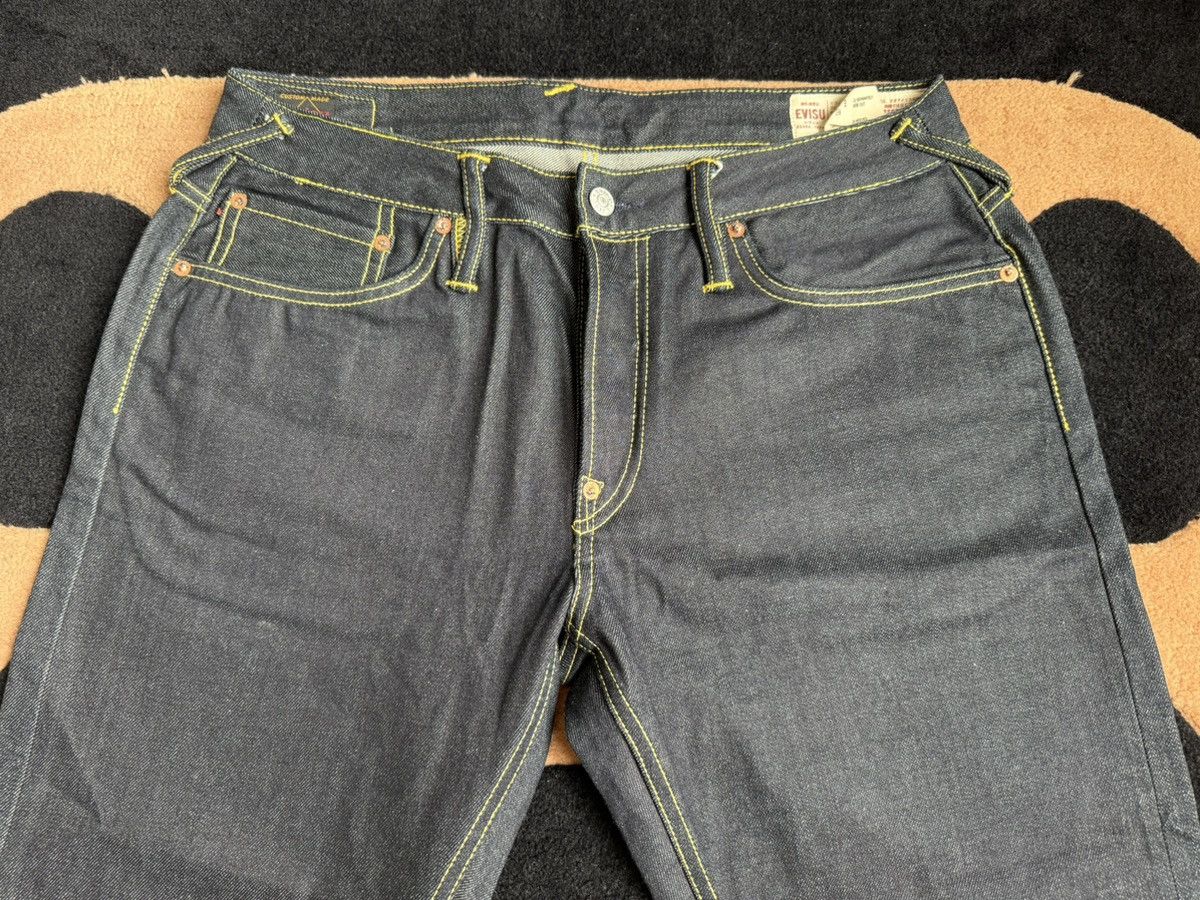 Evisu × Vintage EVISU red daicock style denim jeans size：34x34 Size US 34 / EU 50 - 7 Thumbnail