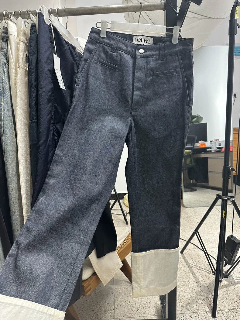 Loewe Non-Pure Black Denim Jeans - dmc