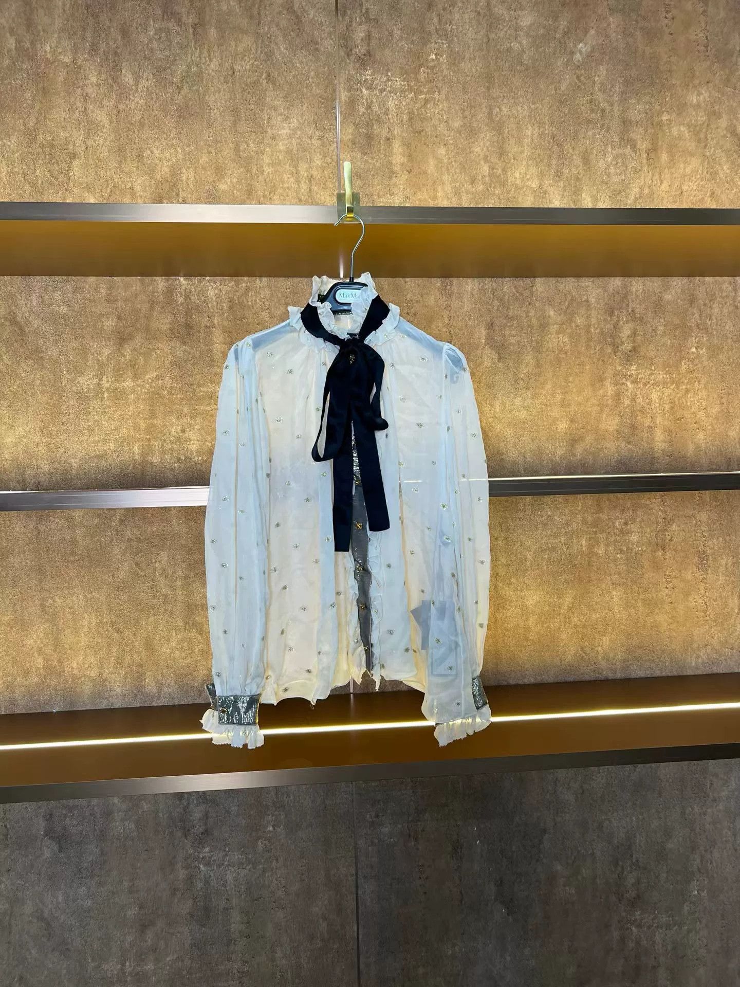 Dolce & Gabbana D&G Diamond Button Shirt Size S / US 4 / IT 40 - 1 Thumbnail