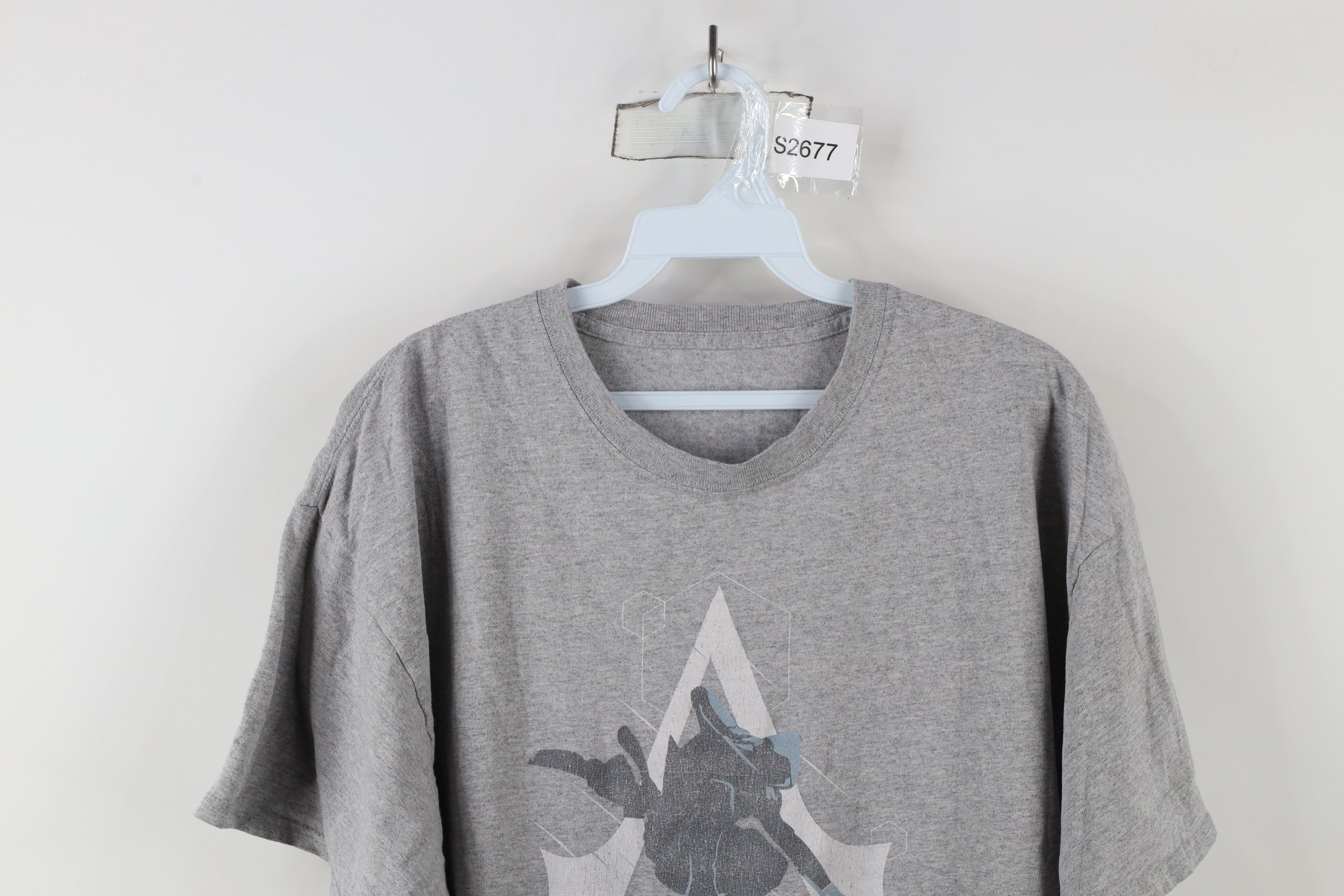 Vintage Vintage Y2K Assassins Creed Video Game Gamer T-Shirt Gray Size US L / EU 52-54 / 3 - 2 Thumbnail