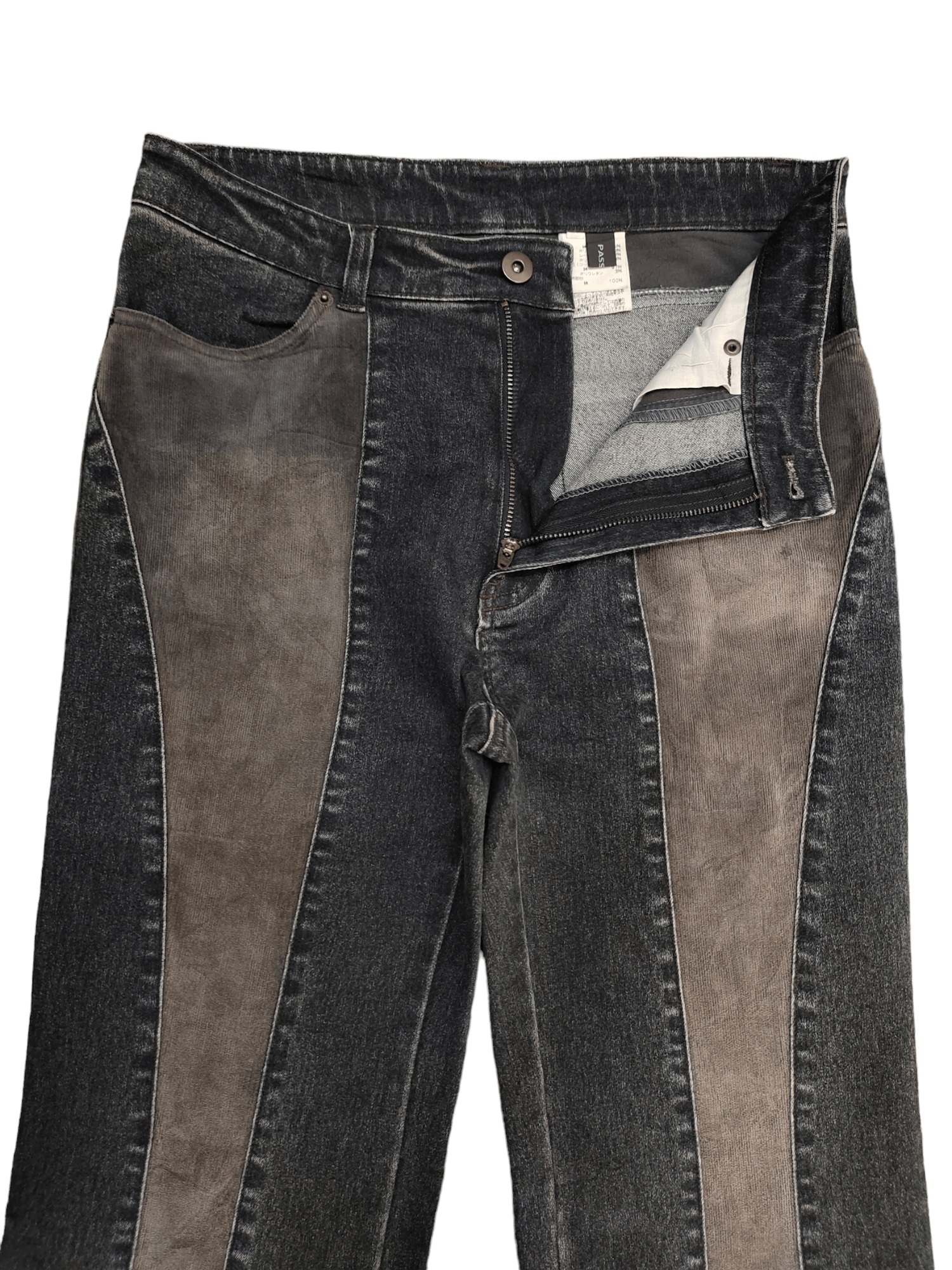 Le Grande Bleu (L.G.B.) Flare Jeans Passionate Two Tone Boot Cut Y2k Lgb Size US 28 / EU 44 - 9 Thumbnail