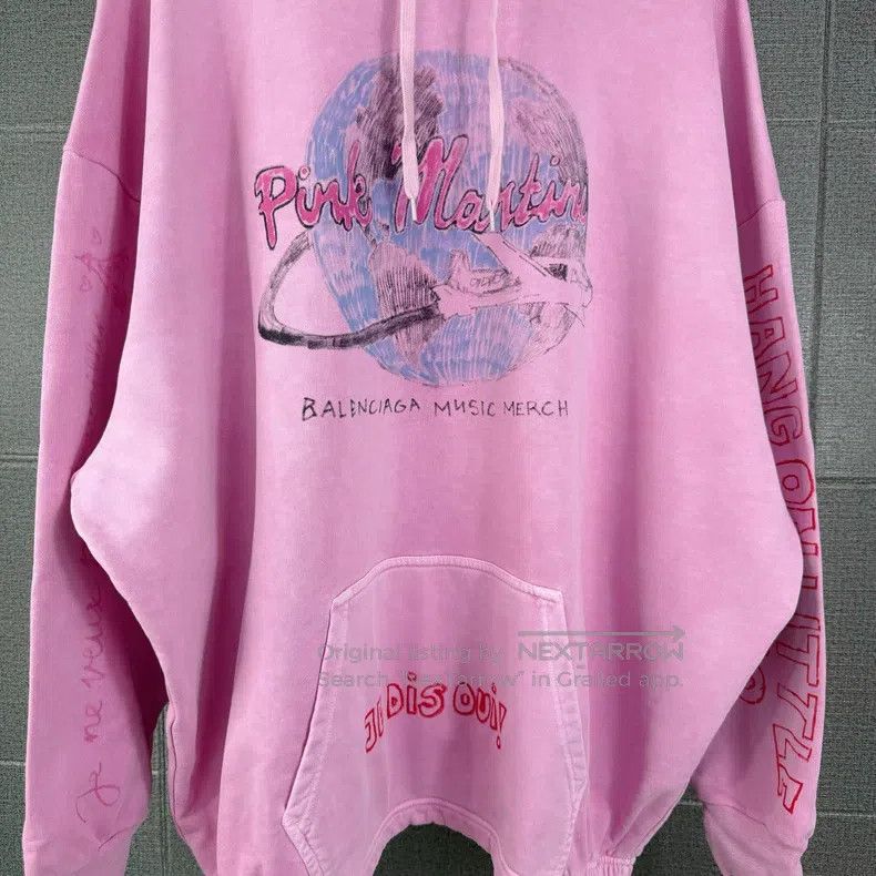 Balenciaga Balenciaga Apple Music Limited Edition Hoodie Size US L / EU 52-54 / 3 - 3 Thumbnail