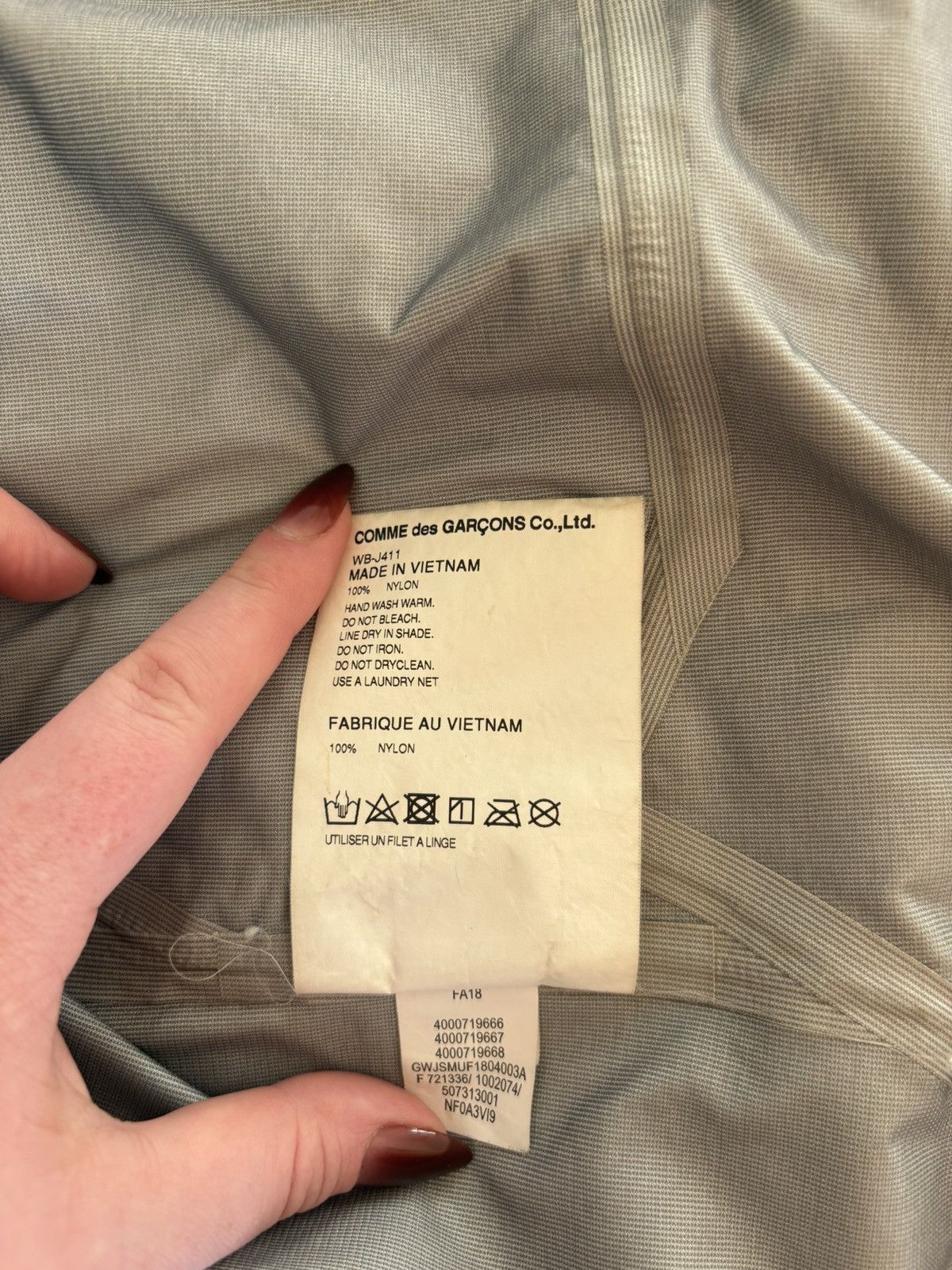 Comme des Garcons × Junya Watanabe × The North Face COMME des GARCONS JUNYA WATANABE MAN mountain parka WB-J411 Size US L / EU 52-54 / 3 - 4 Thumbnail