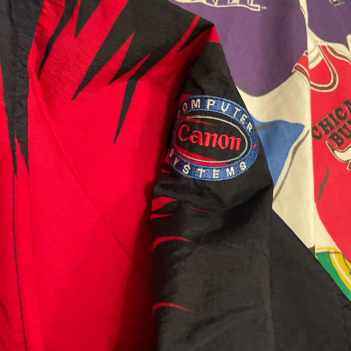 Greg Norman × Reebok × Vintage Vintage 90's Red & Blue Greg Norman Reebok Track Jacket Size US XL / EU 56 / 4 - 4 Thumbnail