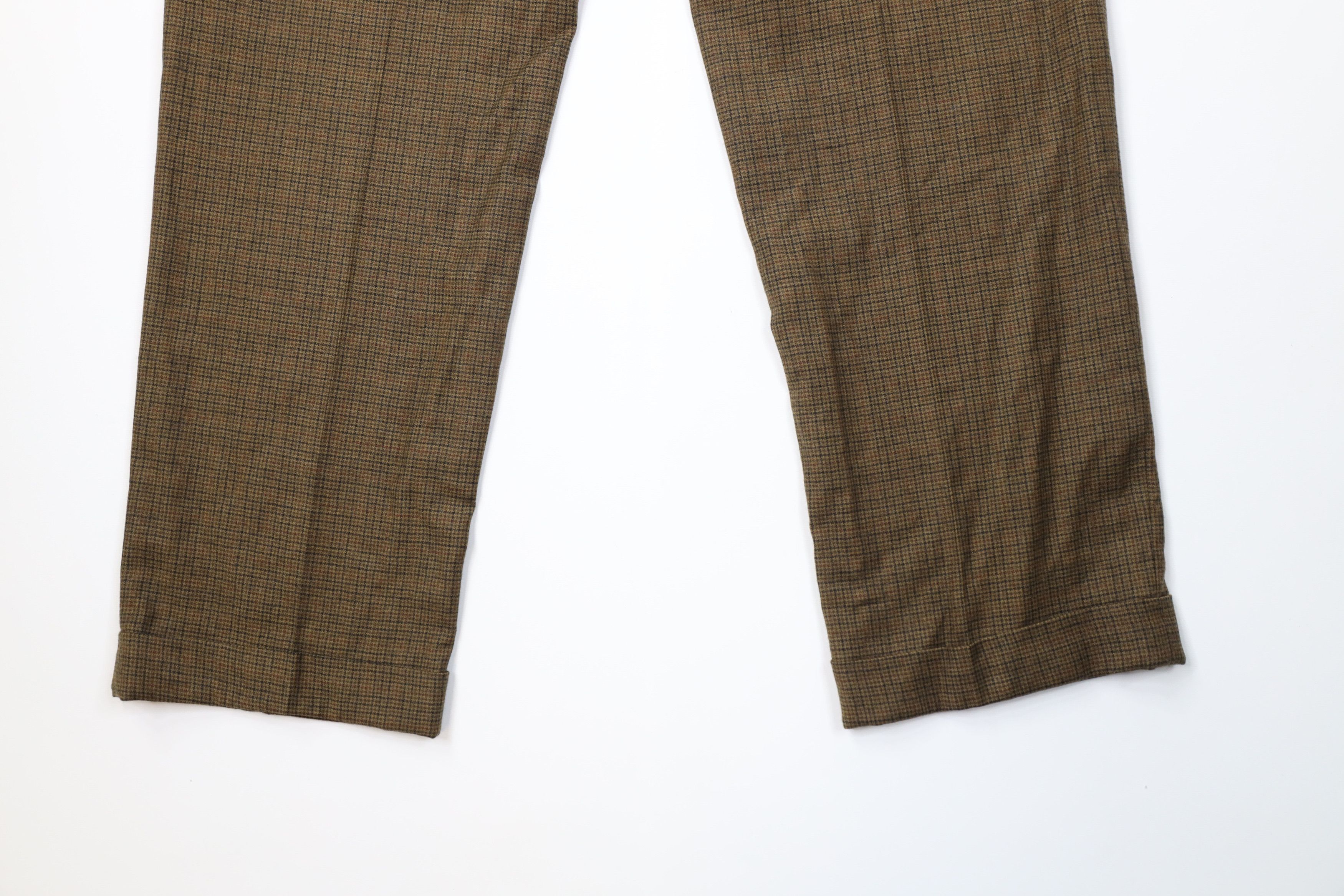 Vintage Vintage 90s Streetwear Plaid Wide Leg Chino Pants Size US 36 / EU 52 - 11 Thumbnail