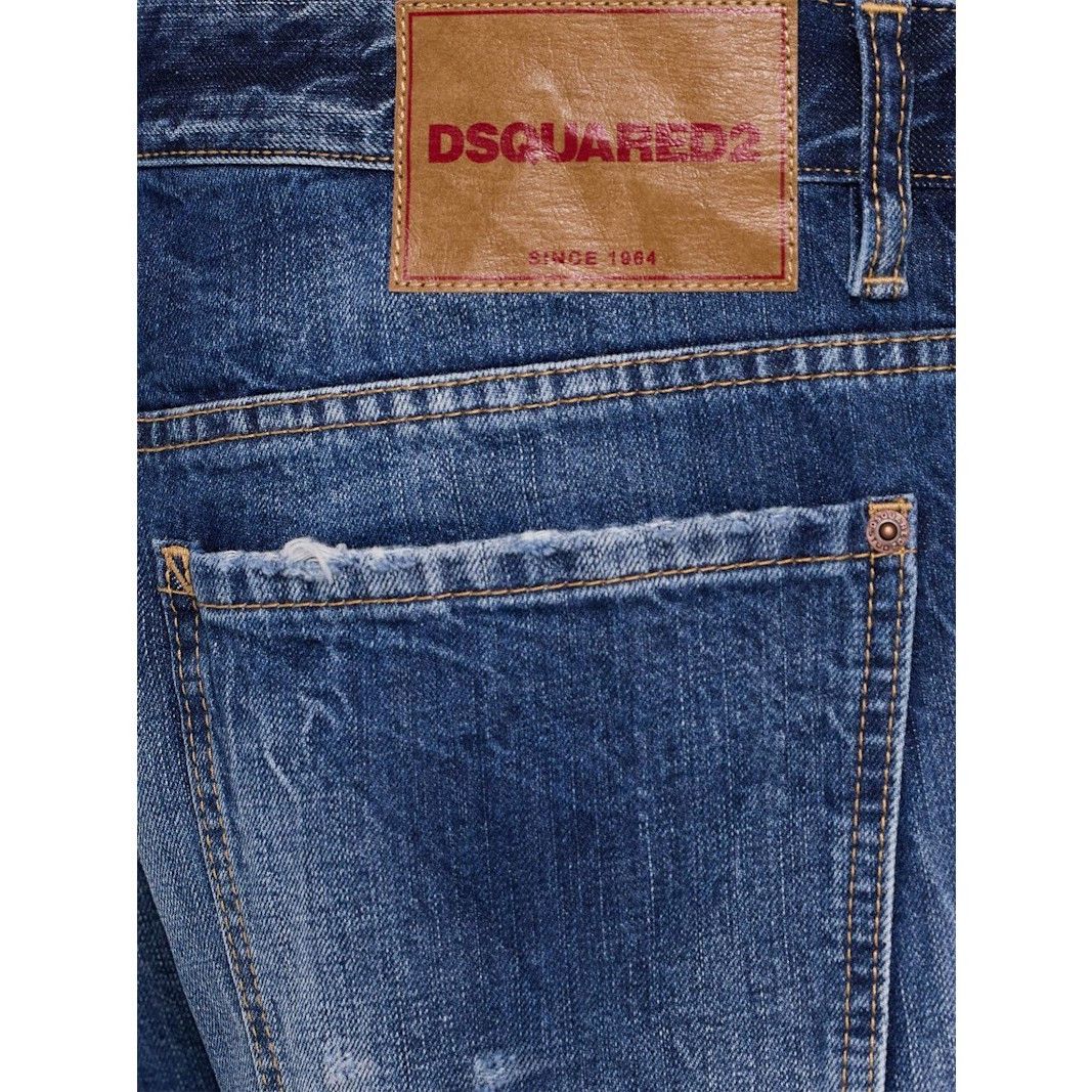 Dsquared2 DSQUARED2 Bro Blue Denim Jeans New & Authentic (Men's size:U Size US 30 / EU 46 - 2 Thumbnail