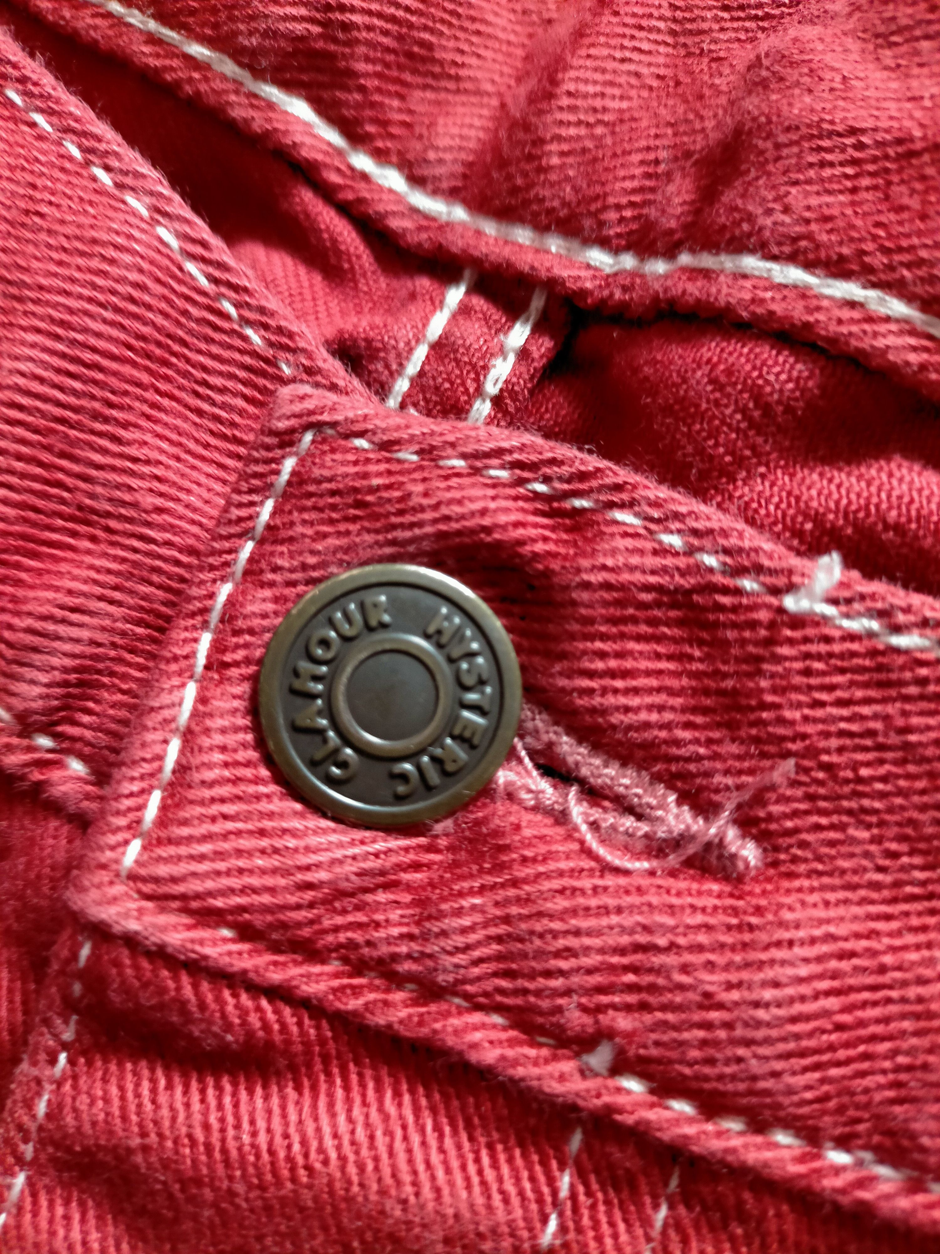 Hysteric Glamour Hysteric Glamour Bush Pants skinny Red Jeans Size US 30 / EU 46 - 5 Thumbnail