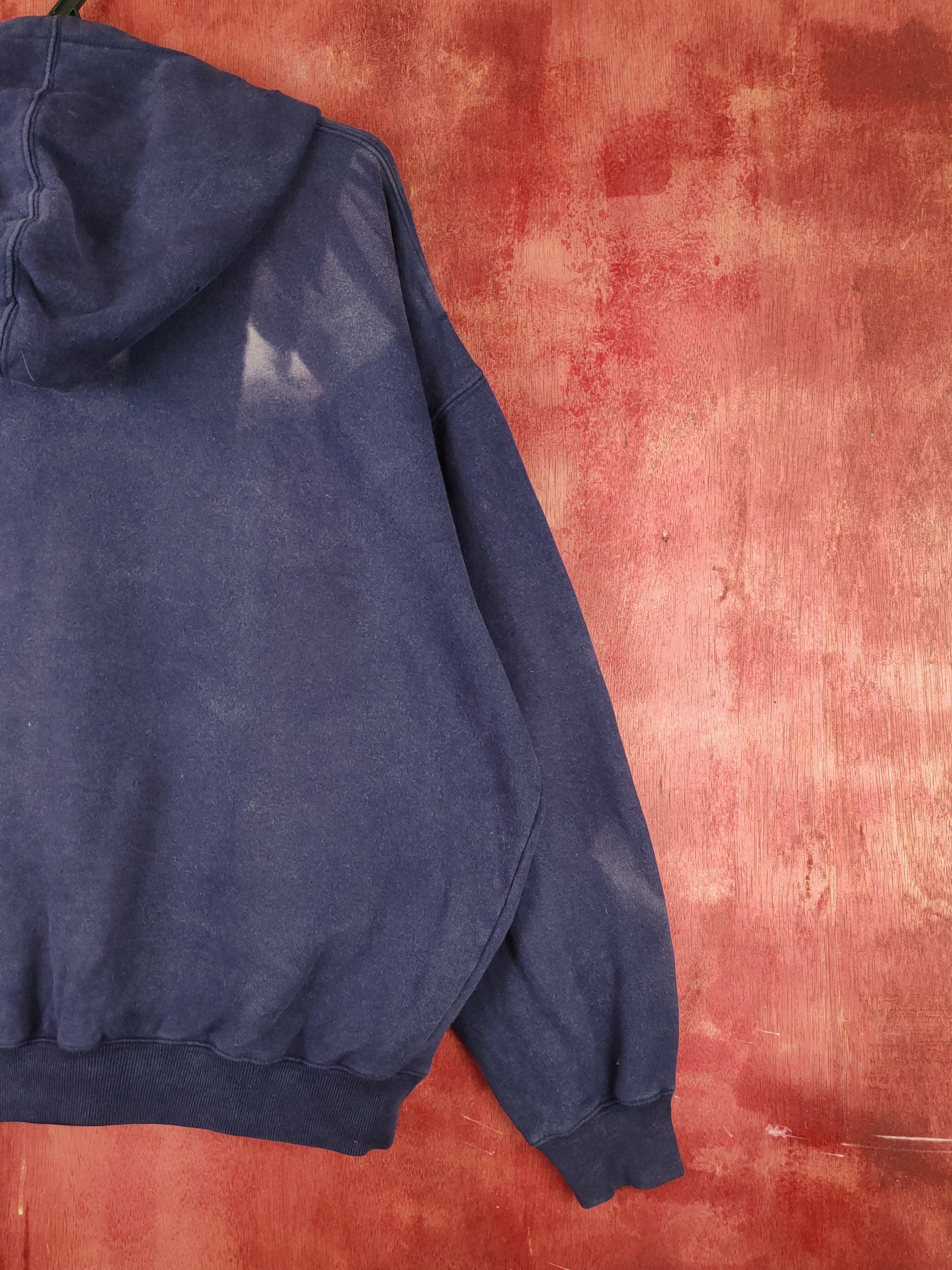 Gap DL Gap Kanye West Dark Blue Faded Hoodie Sweatshirts #S1860 Size US XL / EU 56 / 4 - 13 Thumbnail