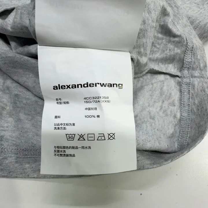Alexander Wang Alexander Wang Gradient Logo Short Sleeve T-Shirt - Size XS / US 0-2 / IT 36-38 - 4 Thumbnail