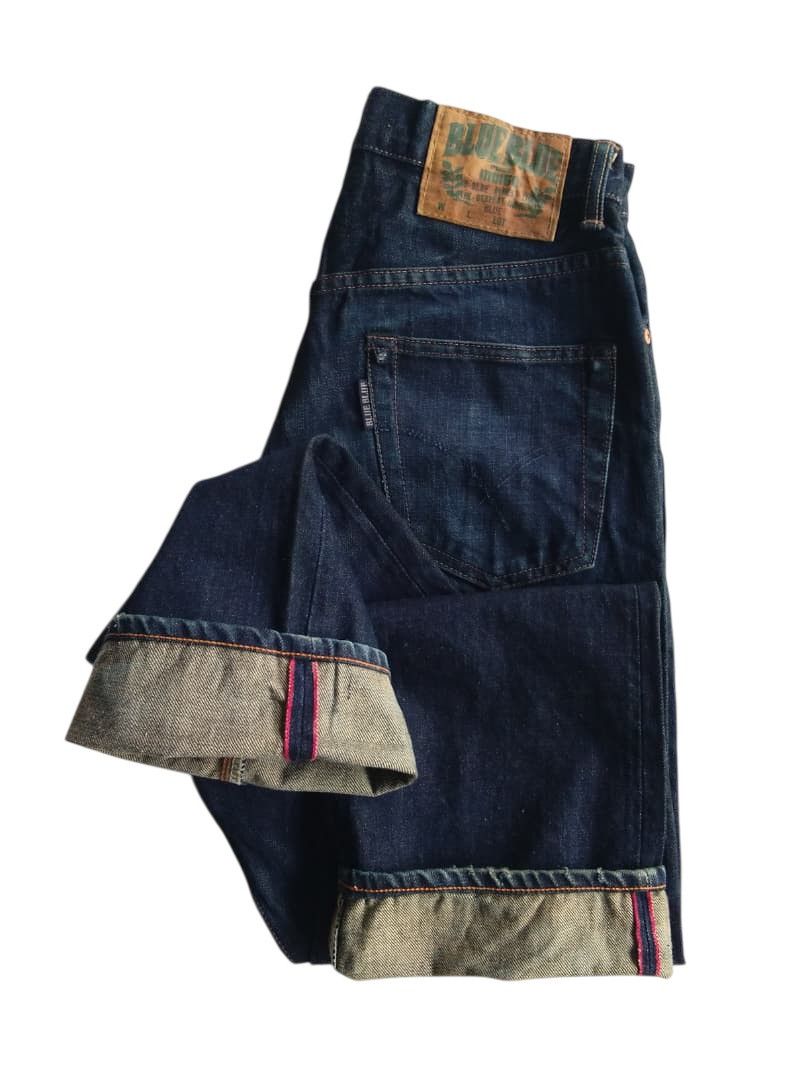 Kapital BLUE BLUE PURE INDIGO HOLLYWOOD RANCH MARKET JAPANESE DENIM Size US 29 - 6 Thumbnail