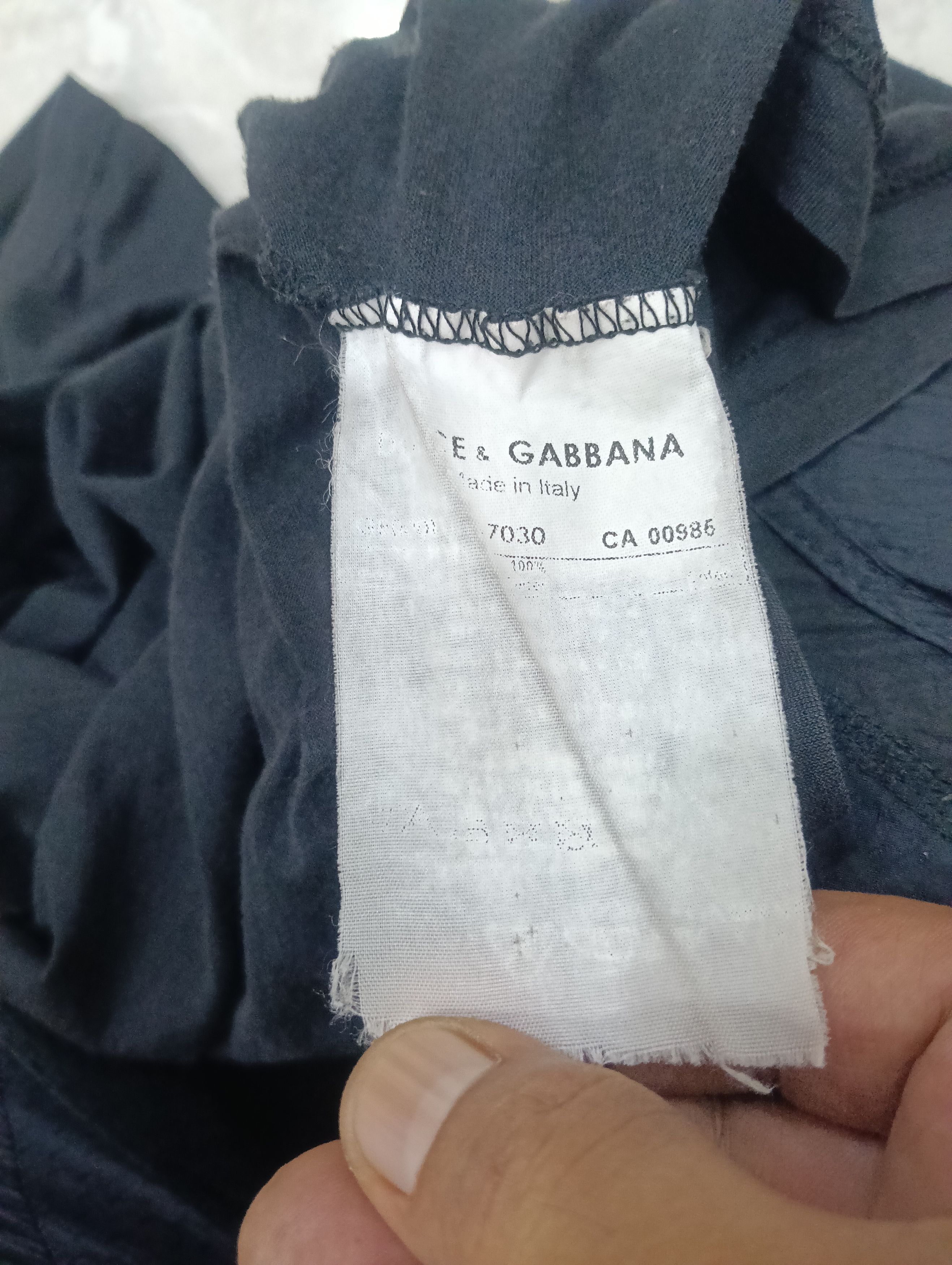 Dolce & Gabbana Vintage Dolce & Gabbana Shirt Like Paperthin Size US L / EU 52-54 / 3 - 8 Thumbnail