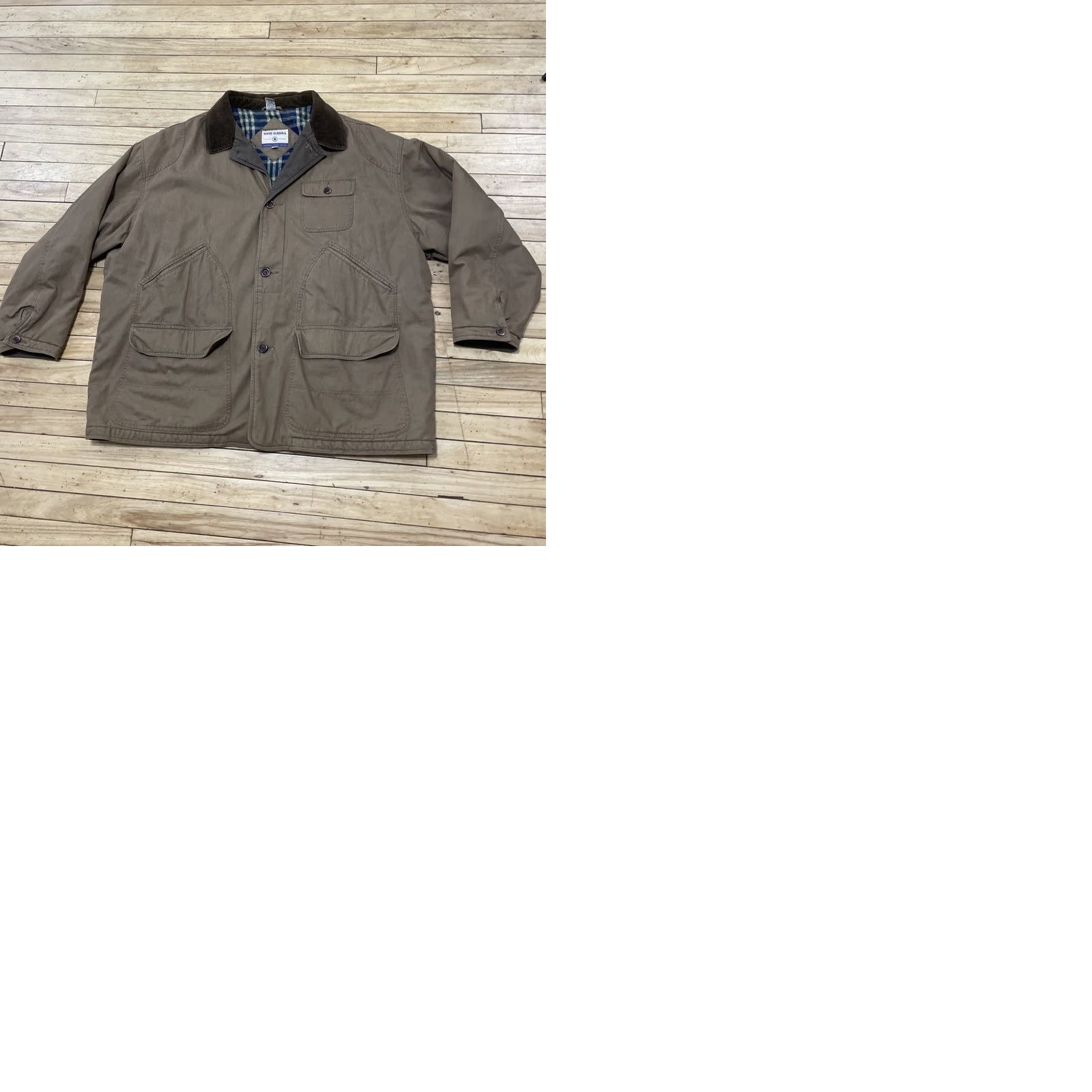 High Sierra VINTAGE High Sierra Jacket Men 2XL Brown Chore Field Barn Military Plaid Lined Coat Jacket/Coat Size US XXL / EU 58 / 5 - 12 Thumbnail
