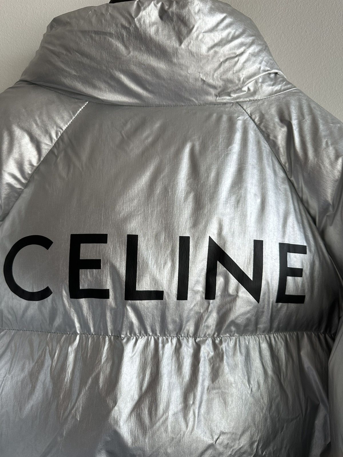Celine × Hedi Slimane $4,500 Runway Celine Hedi Slimane Coat Goose Down Size US XXL / EU 58 / 5 - 13 Thumbnail