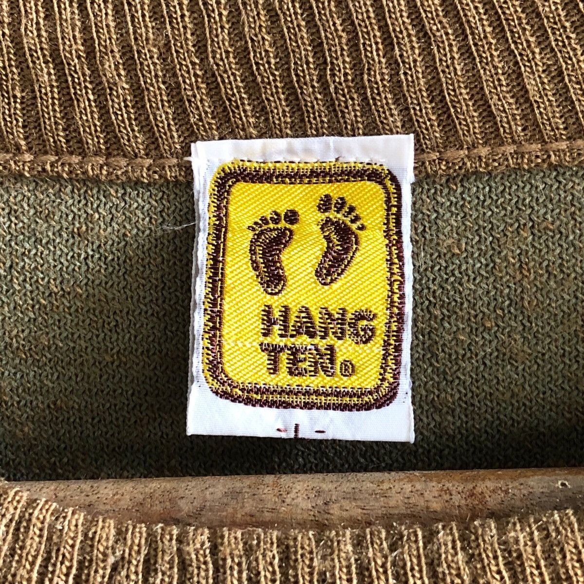 Hang Ten × Vintage Hang Ten Brown Vintage Sweatshirt Size L Size US L / EU 52-54 / 3 - 5 Thumbnail