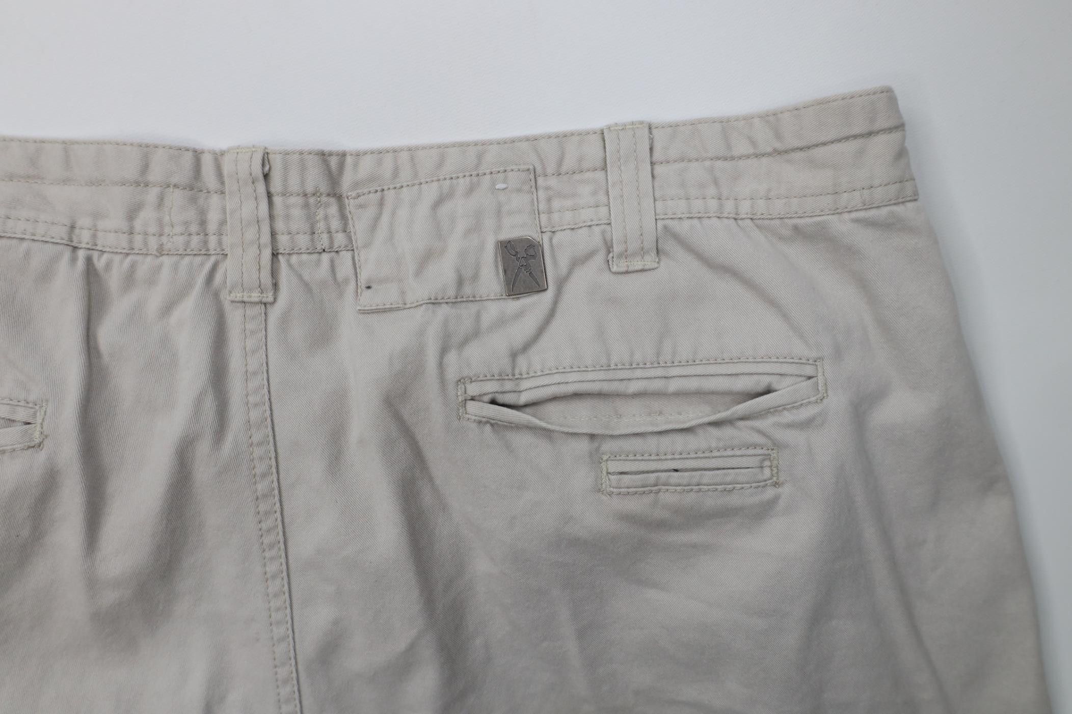 Marc Ecko Vintage 90s Y2K Marc Ecko Baggy Wide Leg Pants Stone Cotton Size US 40 / EU 56 - 16 Thumbnail