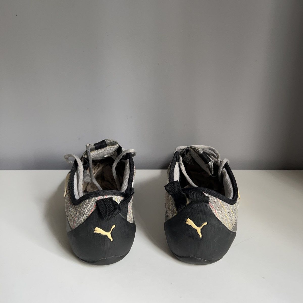 Japanese Brand Vintage Puma Klim Silver Trainers Sneakers Size US 9 / IT 39 - 4 Thumbnail