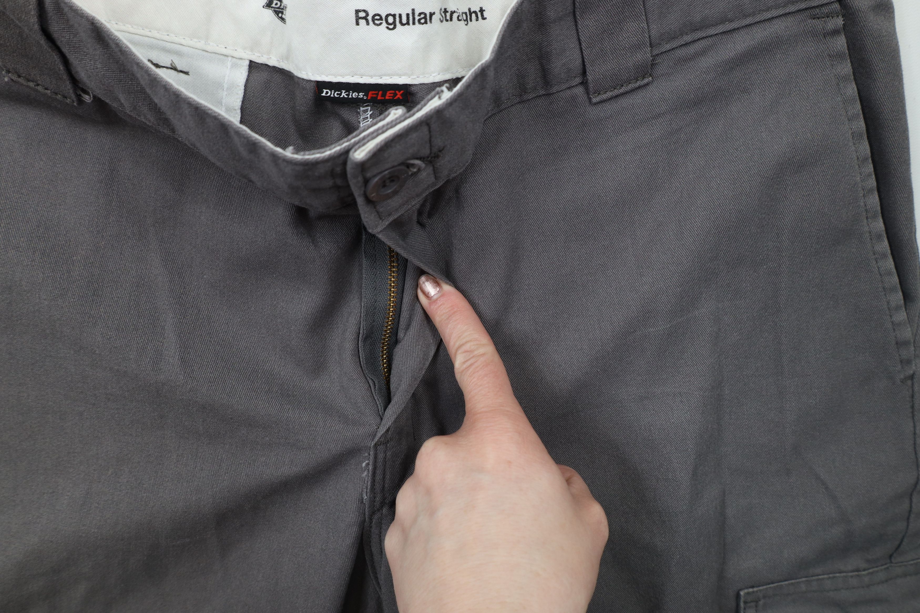 Dickies × Vintage Vintage Y2K Dickies Relaxed Straight Leg Cargo Pants Gray Size US 38 / EU 54 - 7 Thumbnail