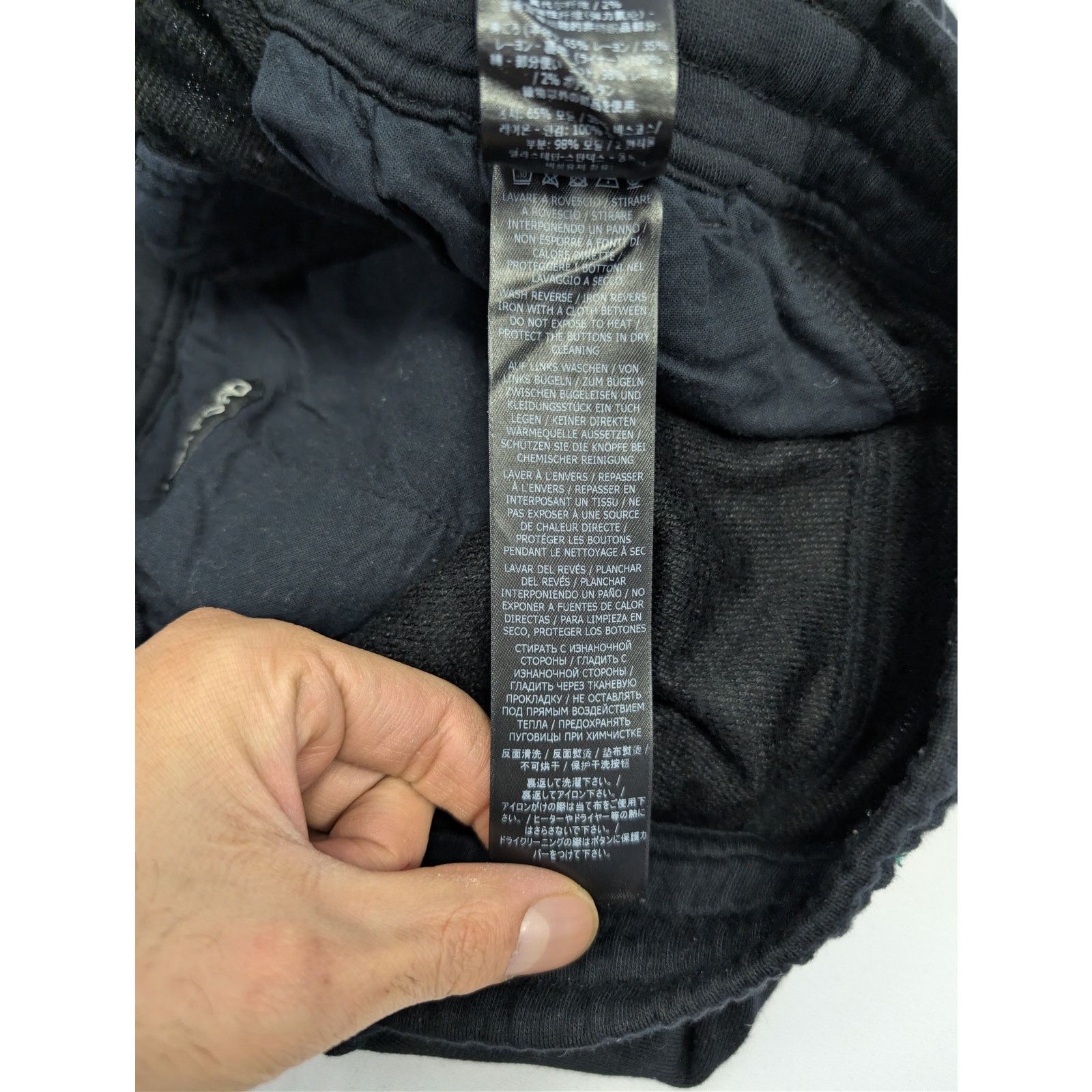 Tom Ford o1rshd1 CC20 Cotton jogging pants Trousers in Black Size US 32 / EU 48 - 19 Thumbnail