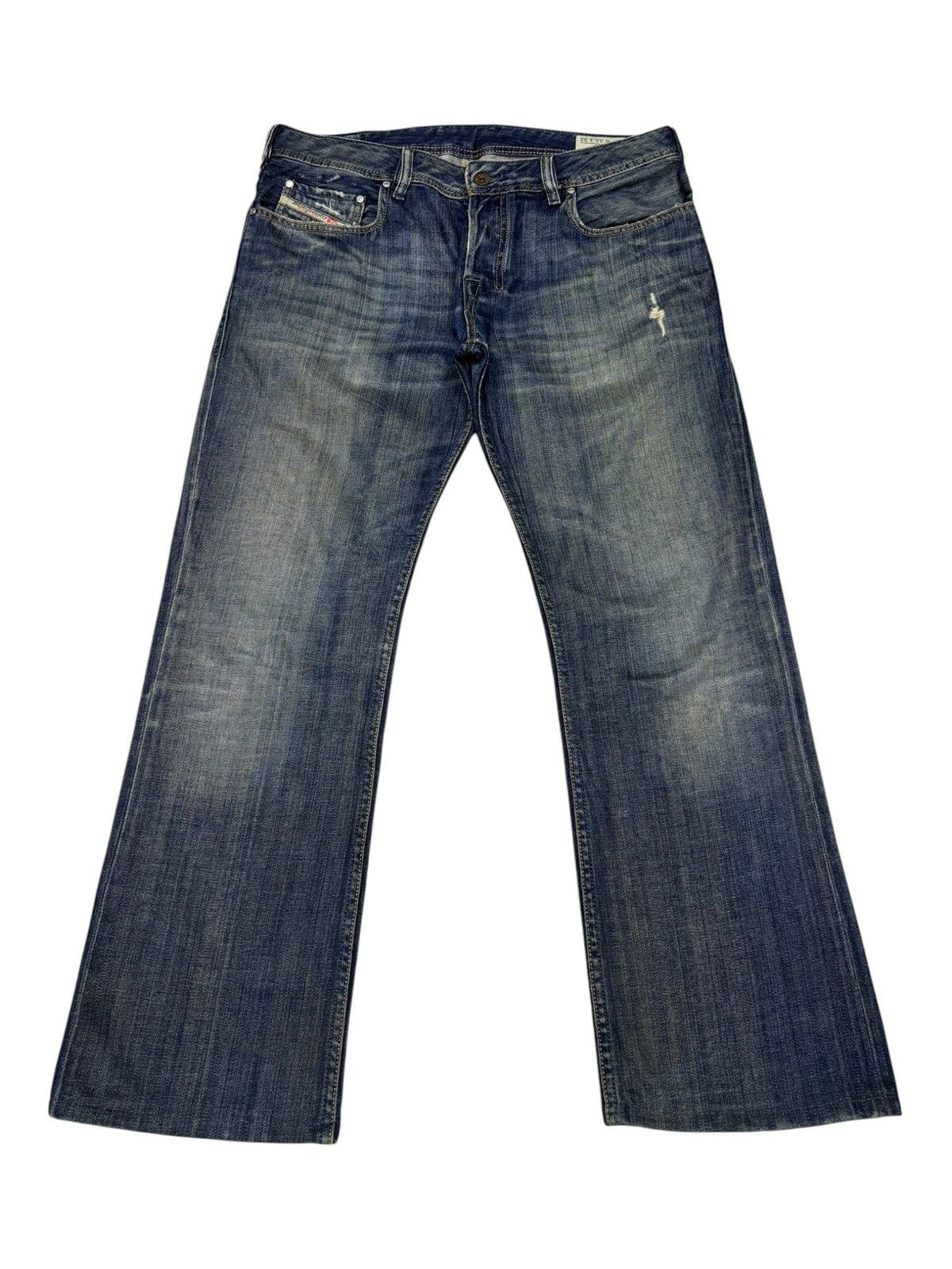 Diesel DIESEL INDUSTRY BAGGY JEANS DISTRESSED DENIM Size US 34 / EU 50 - 1 Thumbnail
