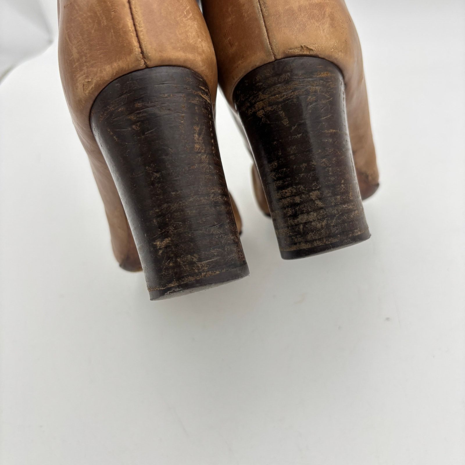 Chloe Chloe Leather Knee High Heeled Boots Women's 38 US 8 Size US 8 / IT 38 - 14 Thumbnail