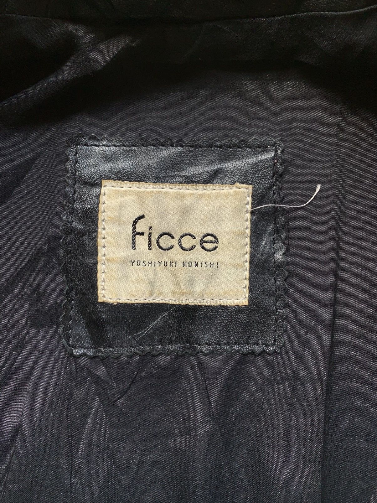 Yoshiyuki Konishi Vintage ficce multi zipper studded sheepskin leather jacket Size US L / EU 52-54 / 3 - 11 Thumbnail