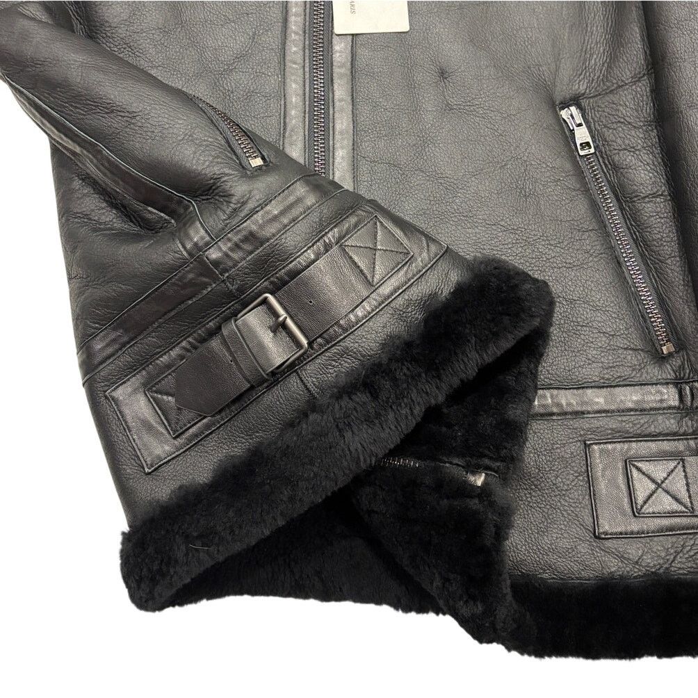 Other *R38 INTUITION Sheep Leather Bomber Jacket FR50/US40 Large Size US L / EU 52-54 / 3 - 9 Thumbnail