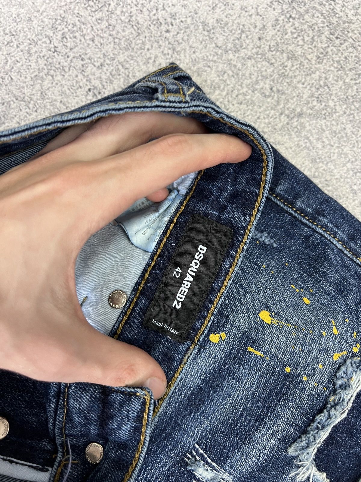Designer × Dsquared2 × Vintage Vintage Dsquared2 Denim Luxury Jeans Size US 30 / EU 46 - 10 Thumbnail