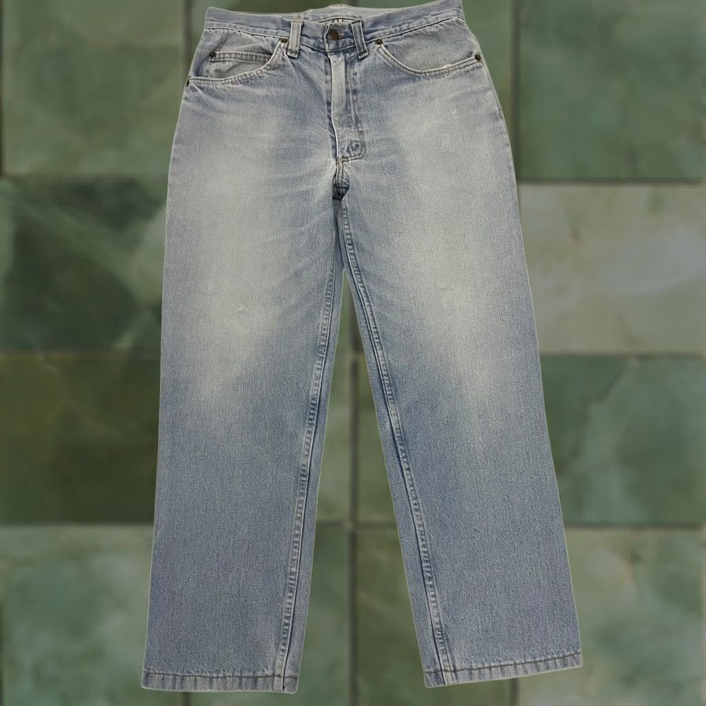 Levi's VINTAGE Levi’s 505 Jeans Adult Blue Regular Straight Leg Orange Tab 70s 80s 90s Denim Mens Size US 32 / EU 48 - 1 Thumbnail