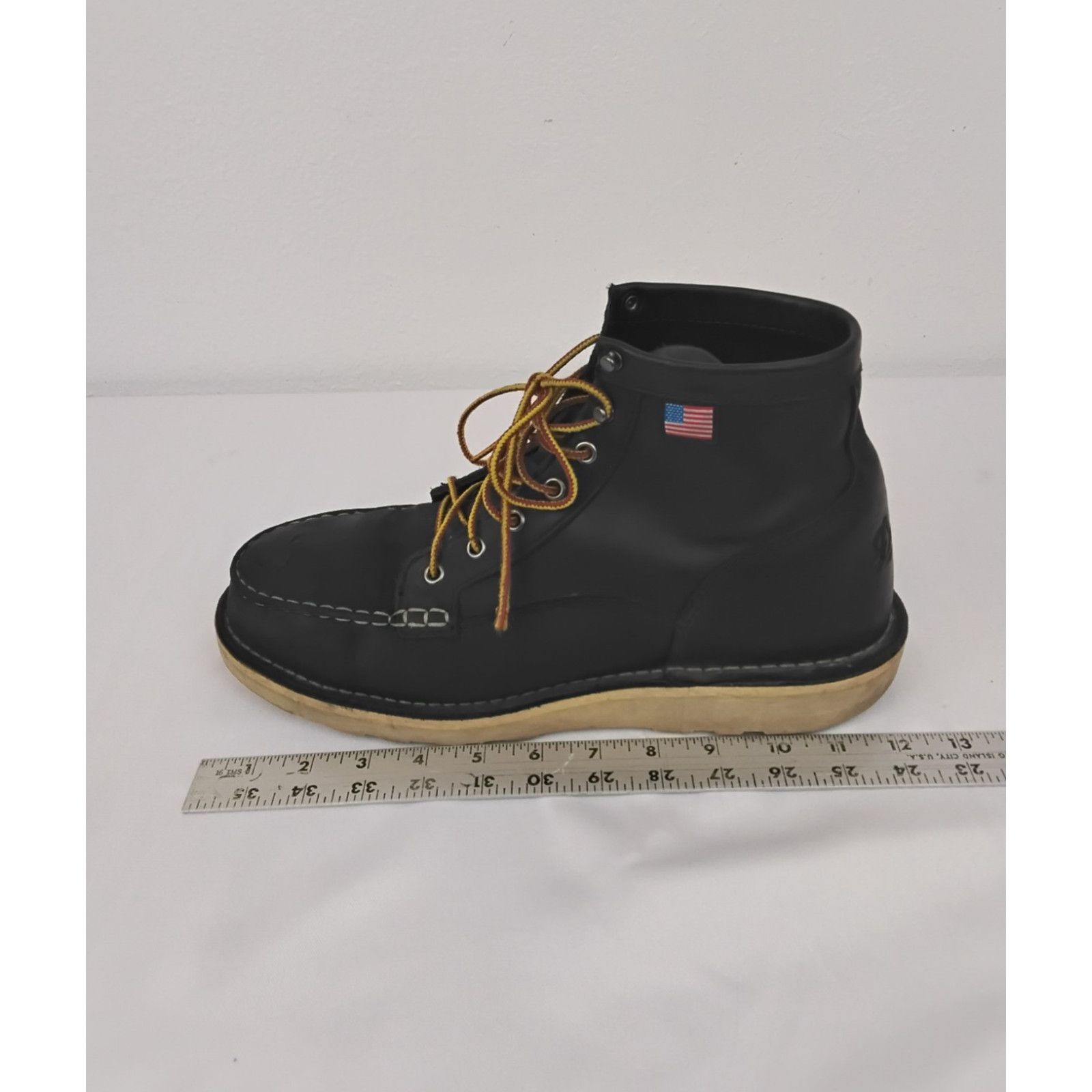 Danner Danner Bull Run Moc Toe Work Boot Men's 11.5 Black Steel Toe Size US 11.5 / EU 44-45 - 12 Thumbnail