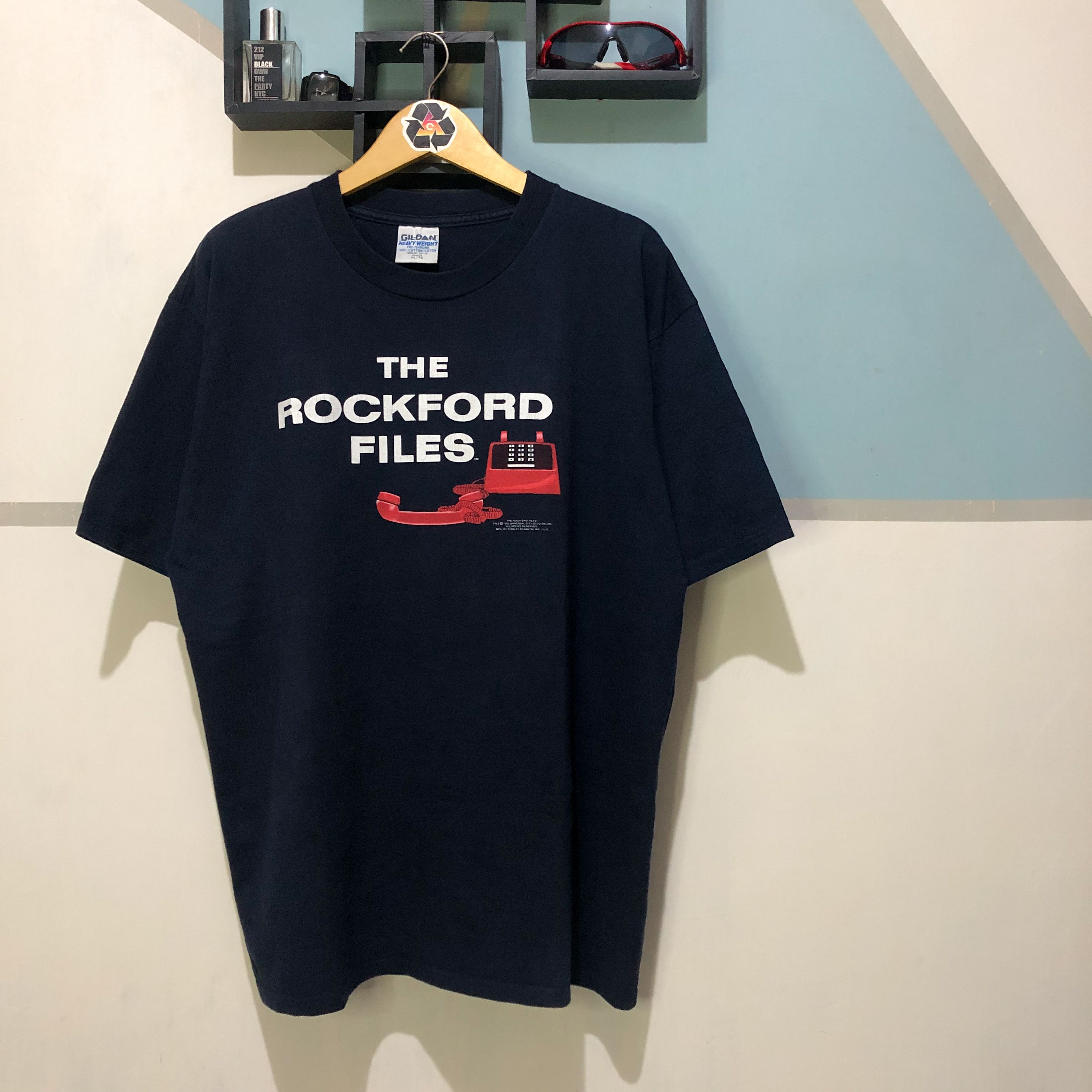 Universal Studios 90s The Rockford Movie Vintage Universal City Studio T-Shirt Size US XL / EU 56 / 4 - 2 Thumbnail