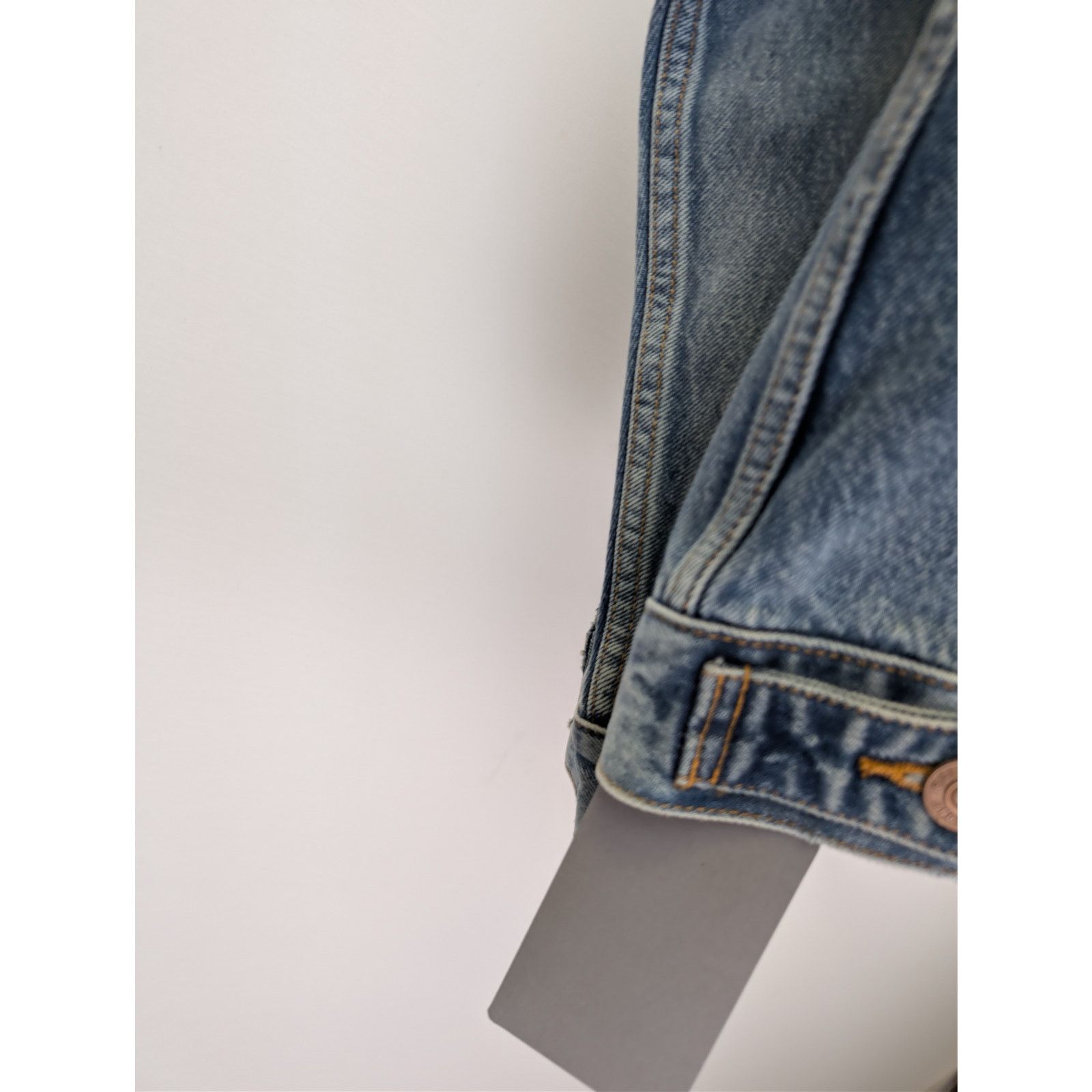 Balenciaga o1rshd1 Denim Organic Japanese Twill Jacket in Green/Olive Size US M / EU 48-50 / 2 - 13 Thumbnail