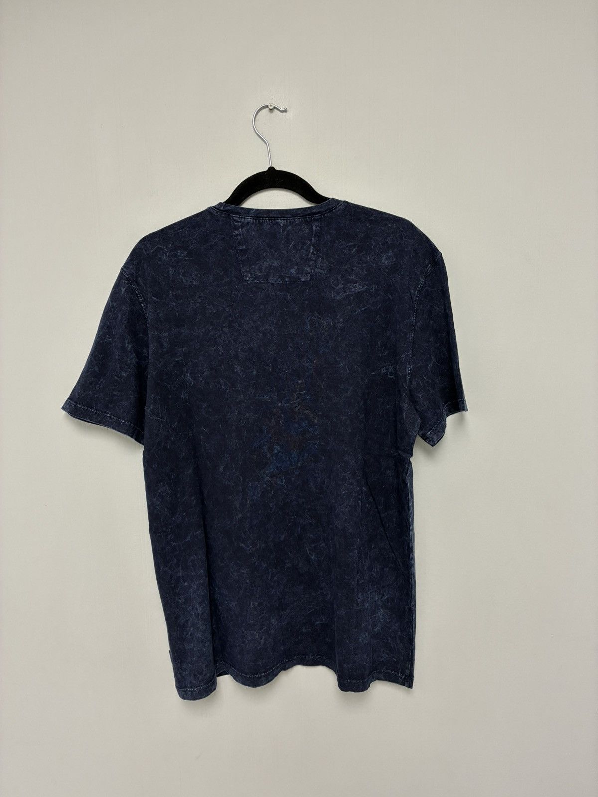 John Varvatos Blue Abstract Marble Cotton tee Size large Size US L / EU 52-54 / 3 - 9 Thumbnail