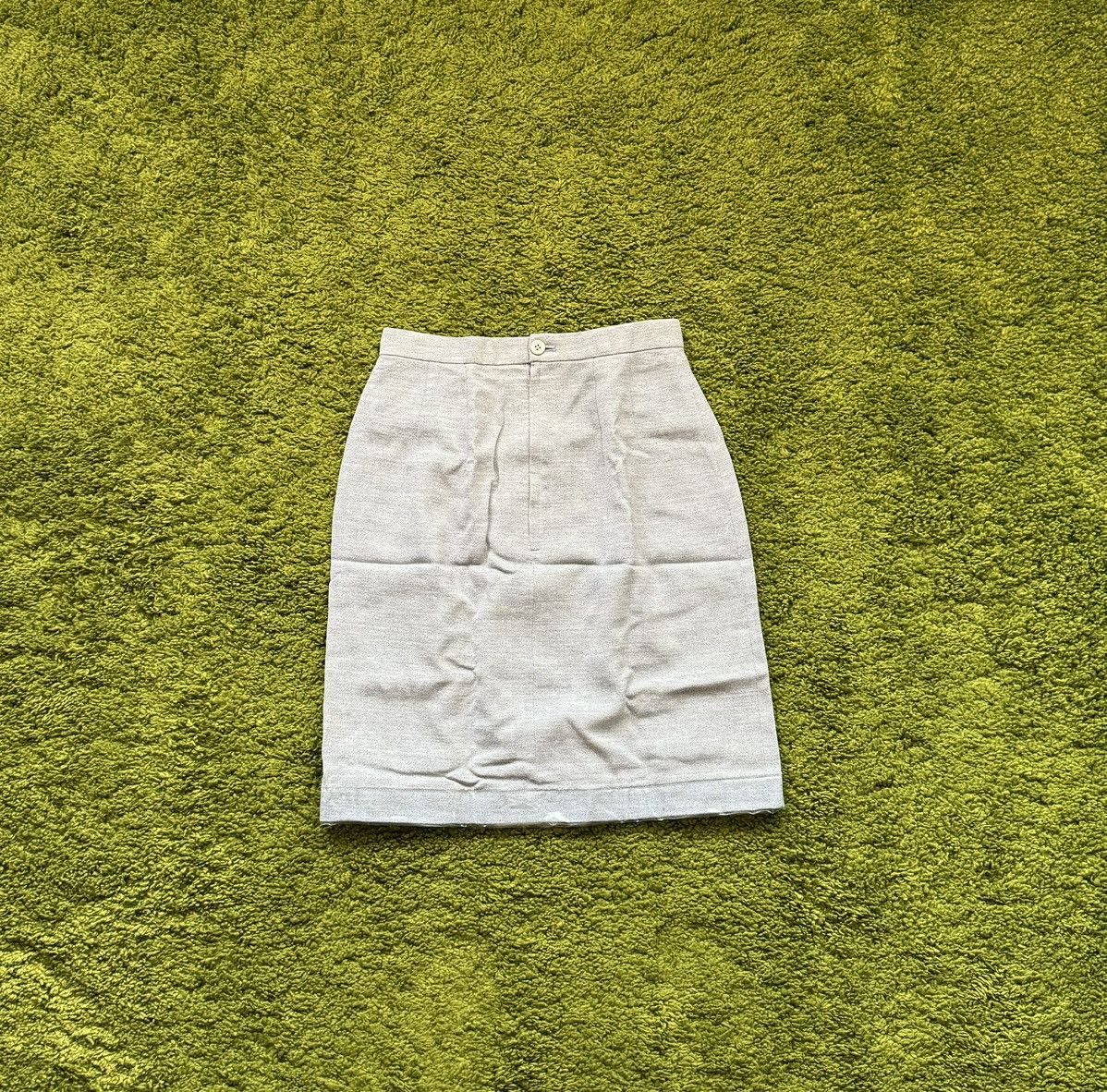 Comme des Garcons × Japanese Brand Comme des Garçons CDG S/S 1991 archive vintage wool skirt Size 27" / US 4 / IT 40 - 7 Thumbnail