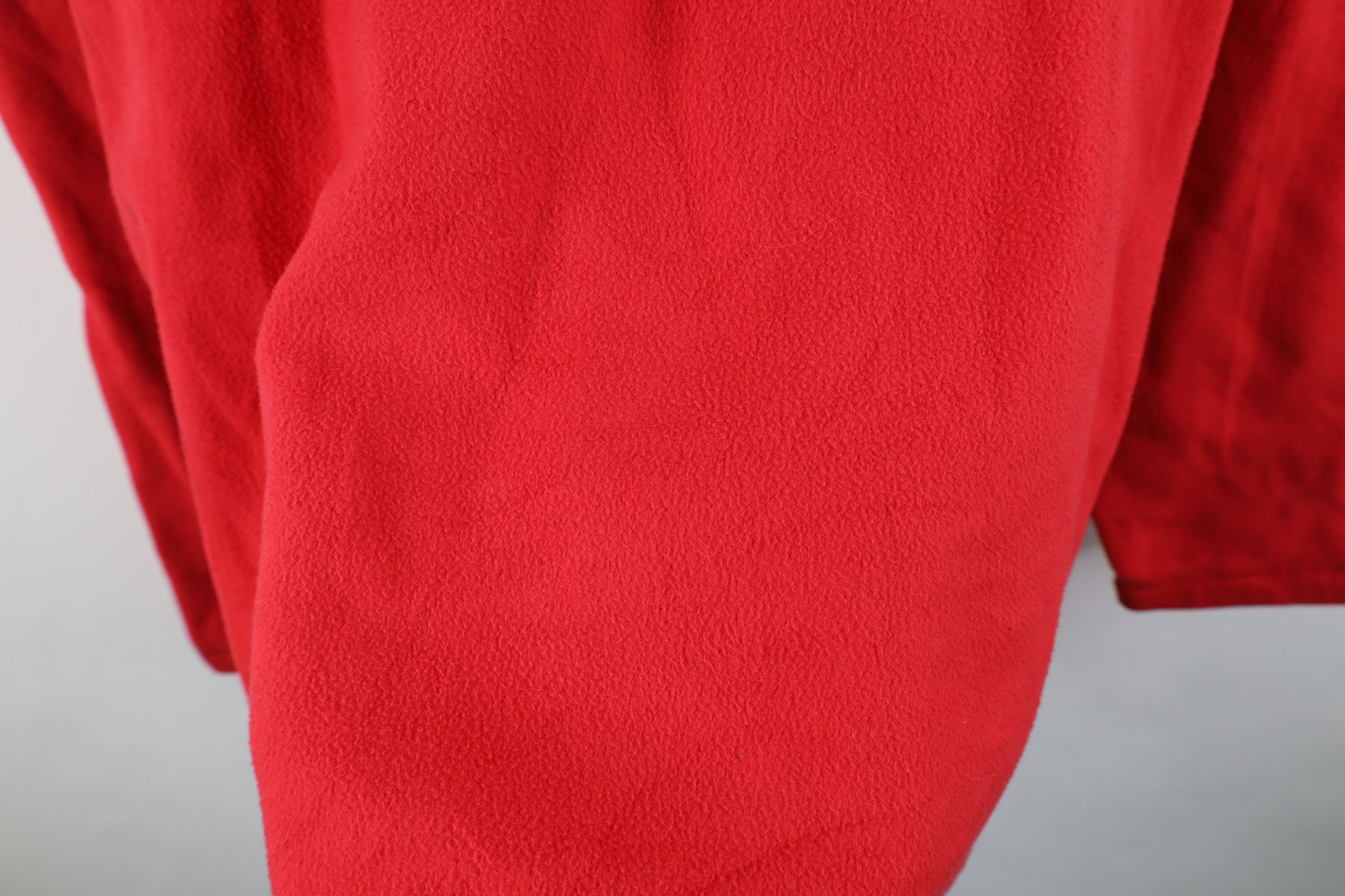 The North Face The North Face Spell Half Zip Fleece Pullover Sweater Red Size US L / EU 52-54 / 3 - 10 Thumbnail