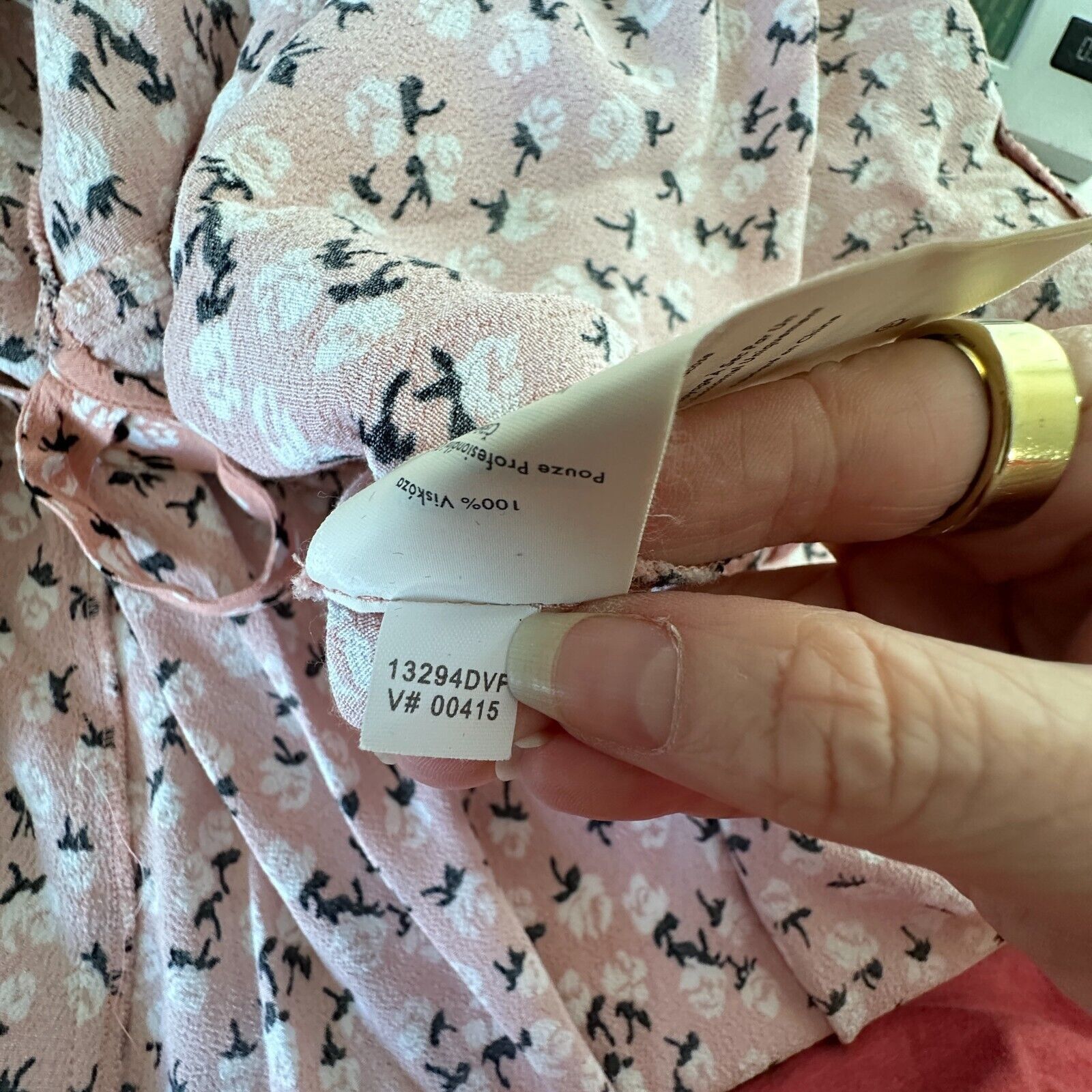 Diane von Furstenberg Diane Von Furstenberg Floral Ruffled Wrap Mini Puff Sleeve S Size S / US 4 / IT 40 - 12 Thumbnail