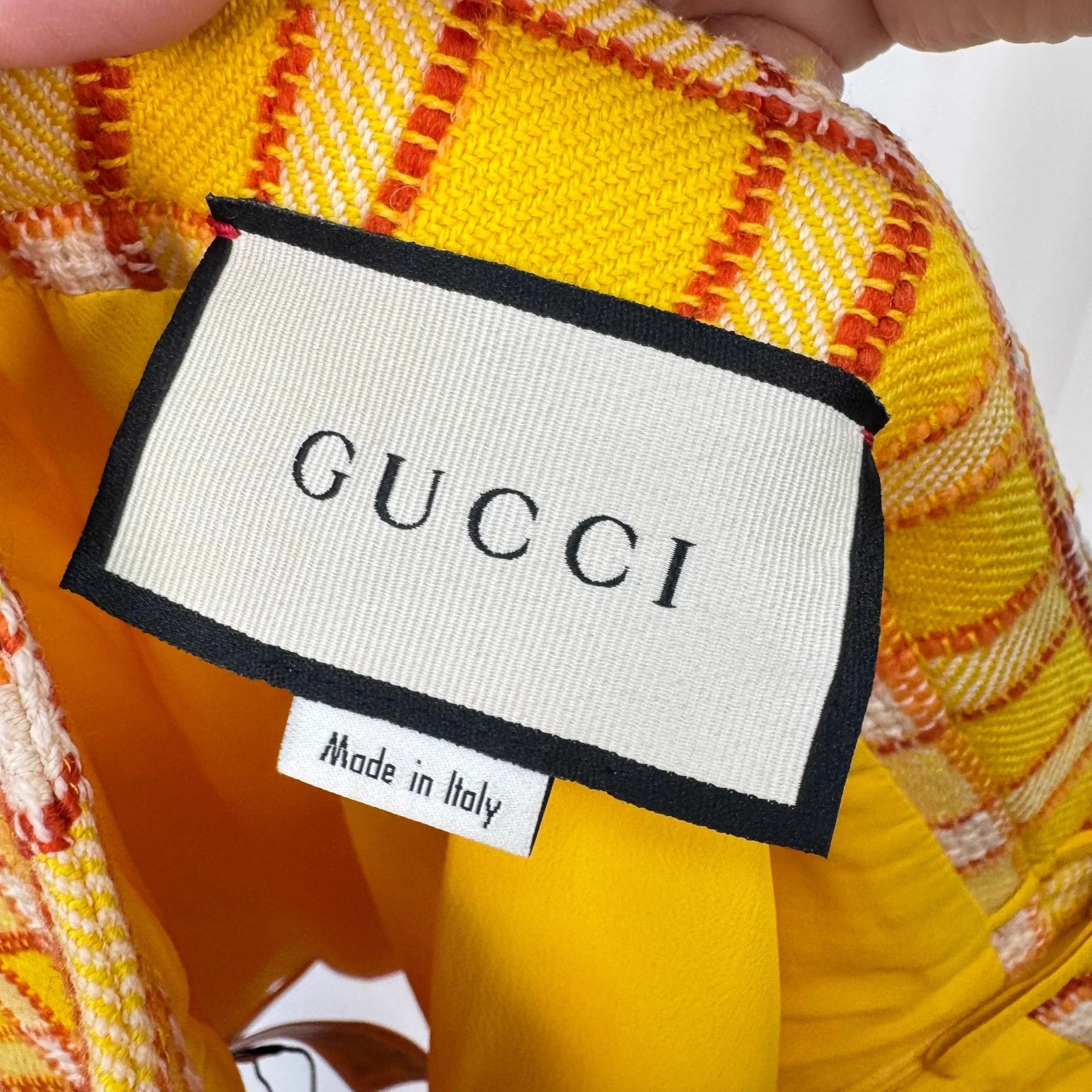 Gucci Gucci wool woven check skirt 42 new Size 28" / US 6 / IT 42 - 5 Thumbnail