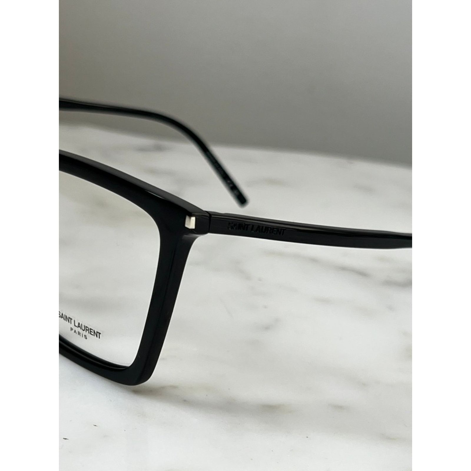 Saint Laurent Paris NEW Saint Laurent SL474 Opt Black Square Frames Size ONE SIZE - 8 Thumbnail