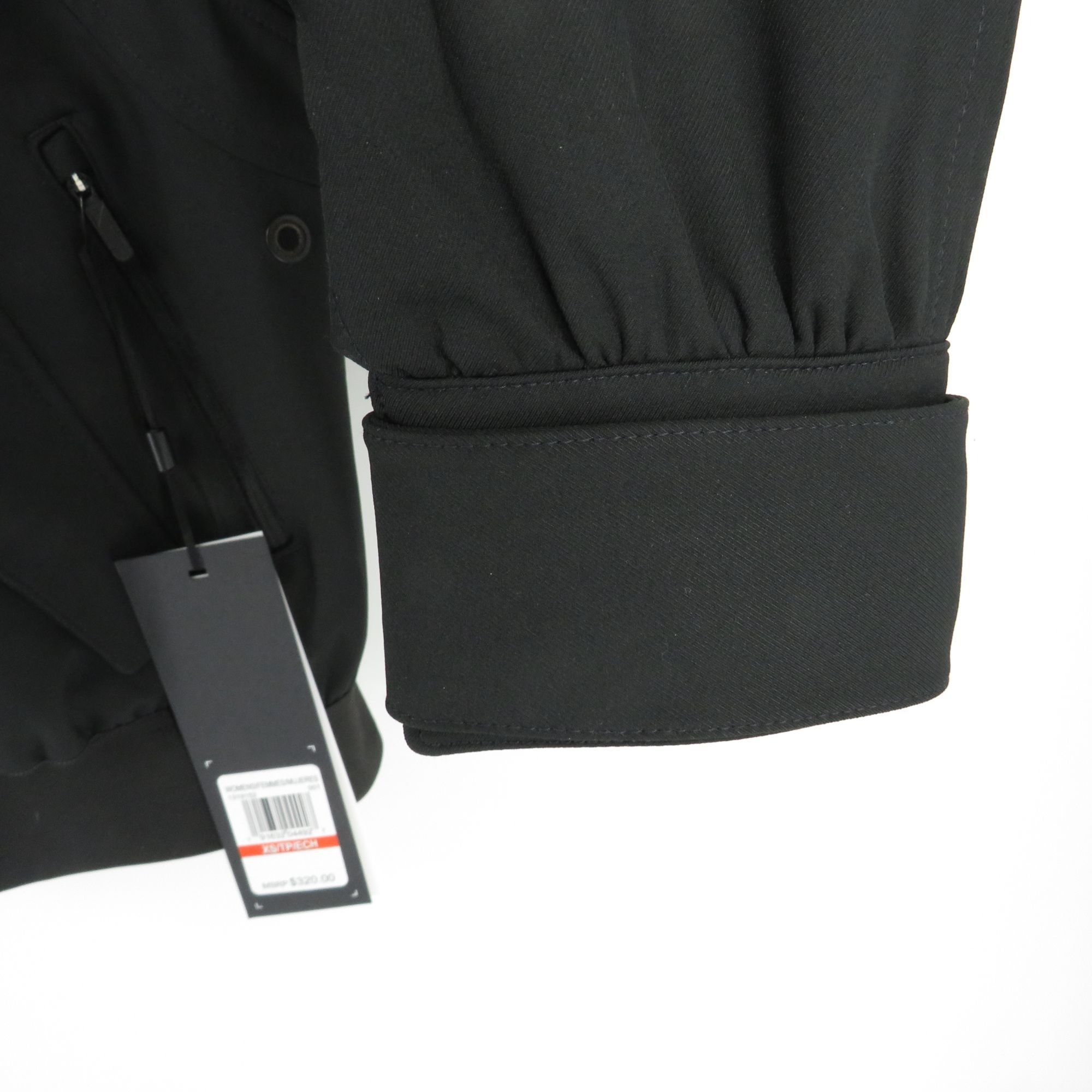 Under Armour Under Armour Womens Bonded Black Hooded Jacket XS NWT $320 Size XS / US 0-2 / IT 36-38 - 6 Thumbnail