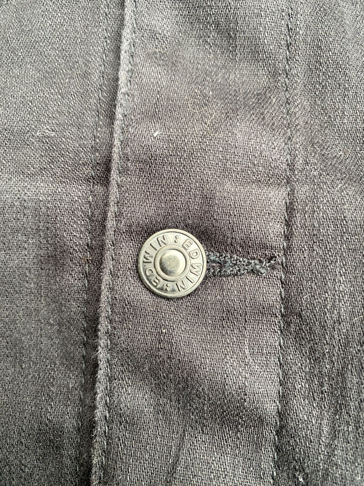 Edwin Vintage edwin black tag denim jacket Size US L / EU 52-54 / 3 - 13 Thumbnail