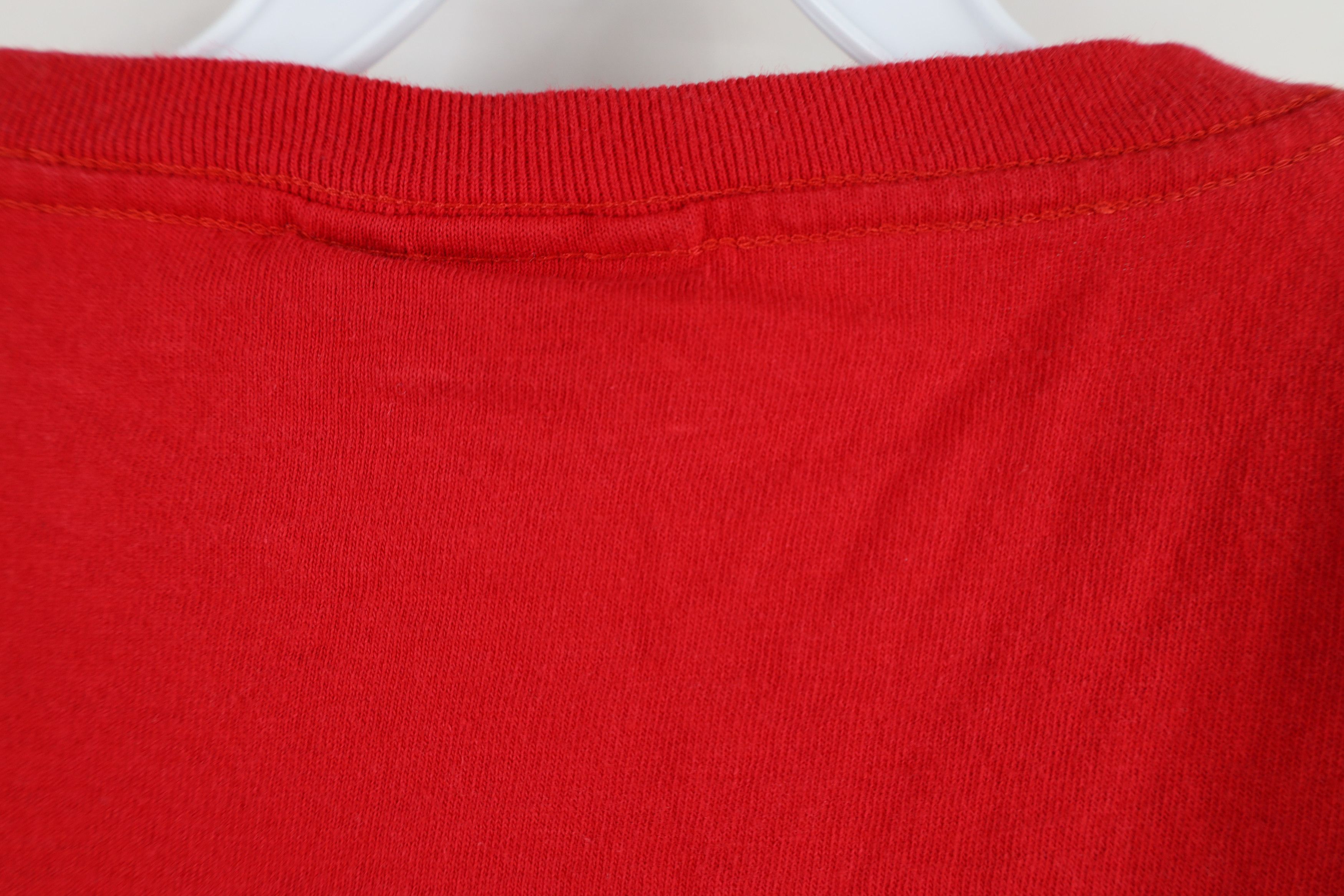 Nautica × Vintage Vintage 90s Nautica Baggy Fit Cotton T-Shirt Red USA Size US L / EU 52-54 / 3 - 10 Thumbnail