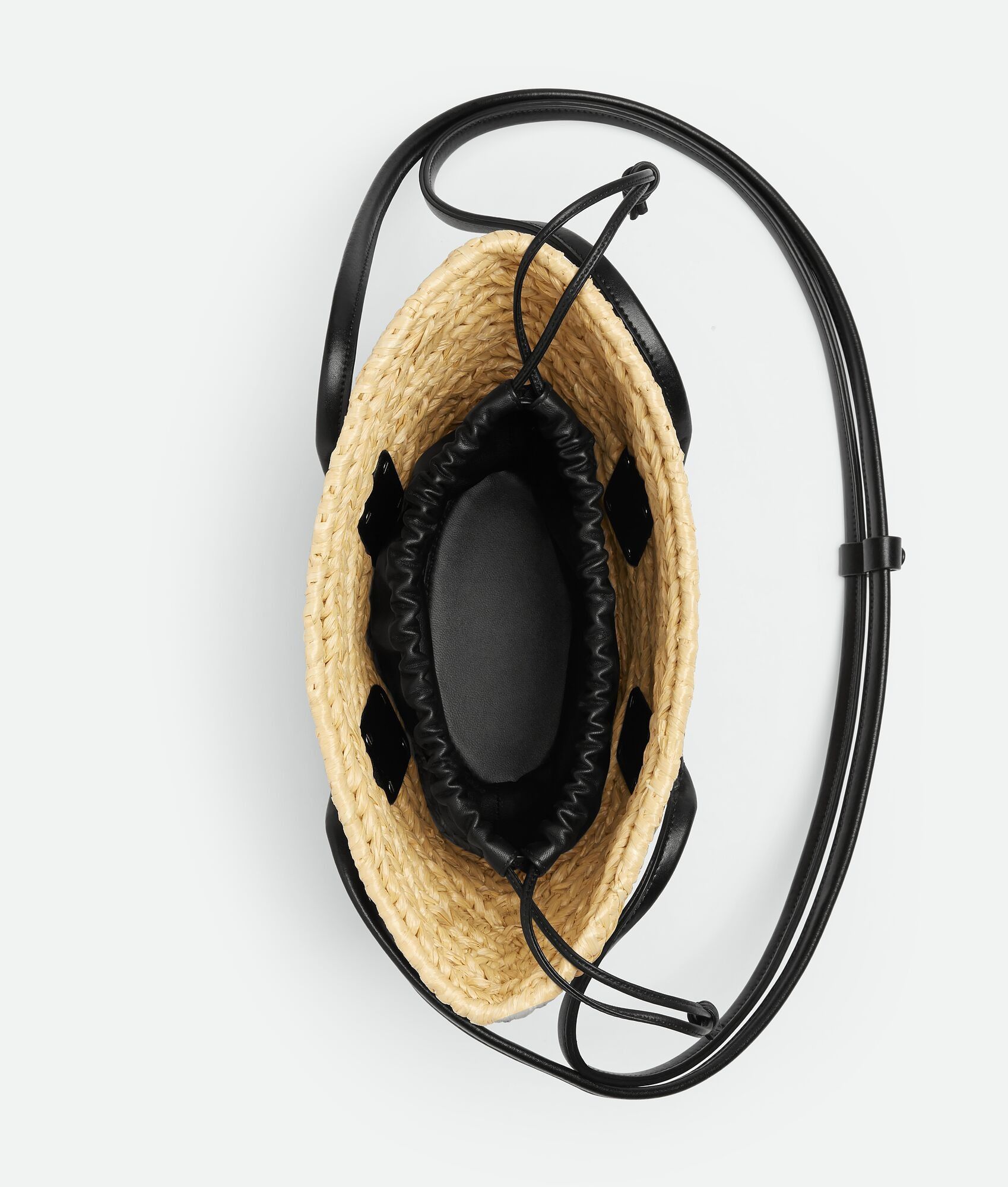 Bottega Veneta o1loc1c0824 Size: OS / Small Arco Basket in Beige/Black Size ONE SIZE - 3 Thumbnail
