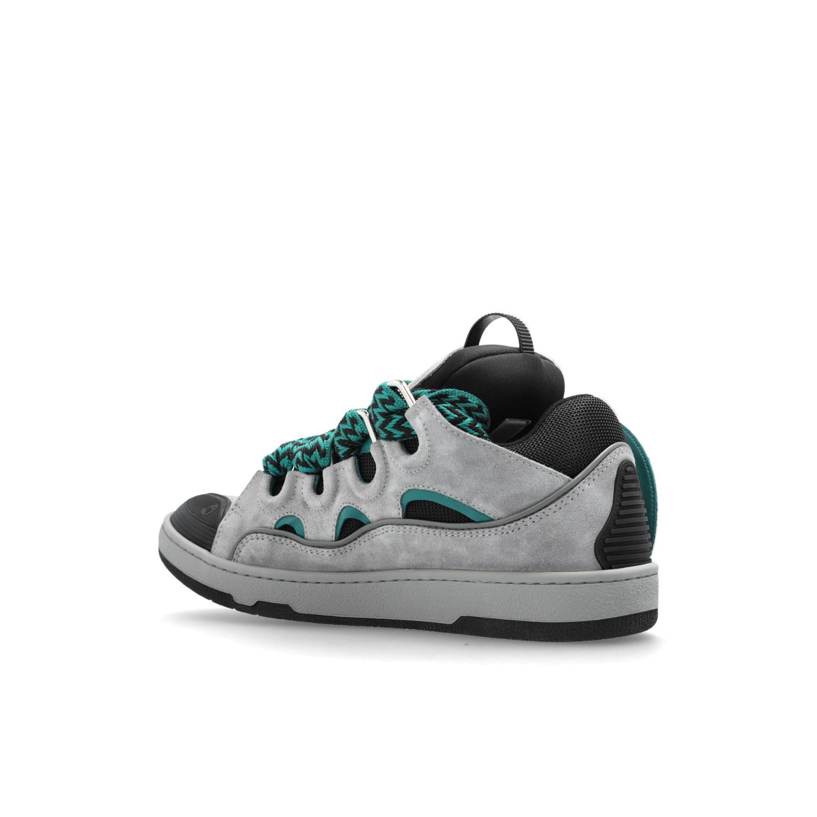 Lanvin Lanvin Curb Oversized Men's Gray Sneakers New & Authentic ( Size US 10 / EU 43 - 3 Thumbnail