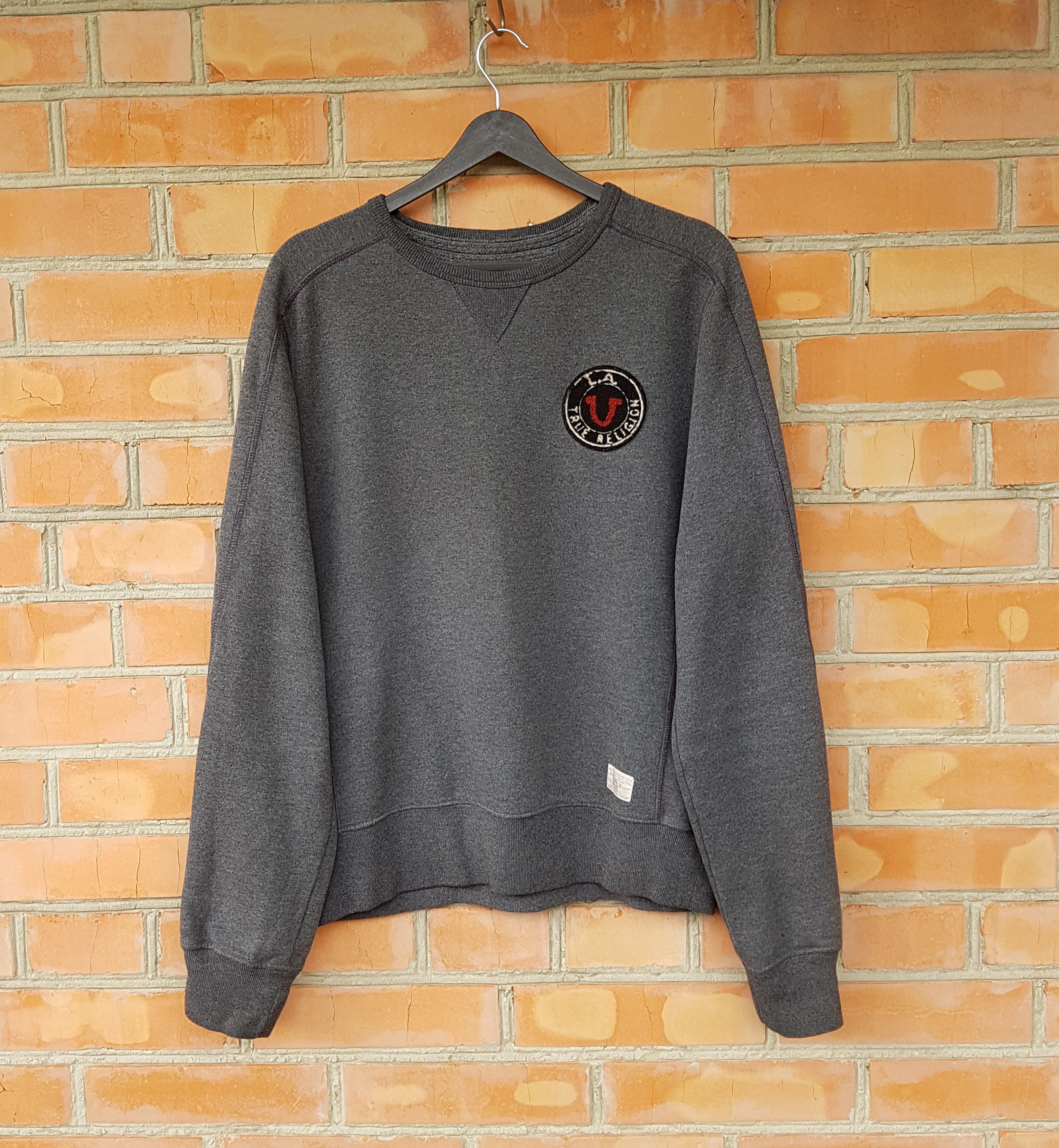 True Religion True Religion Sweatshirt Pullover sz L Size US L / EU 52-54 / 3 - 1 Thumbnail