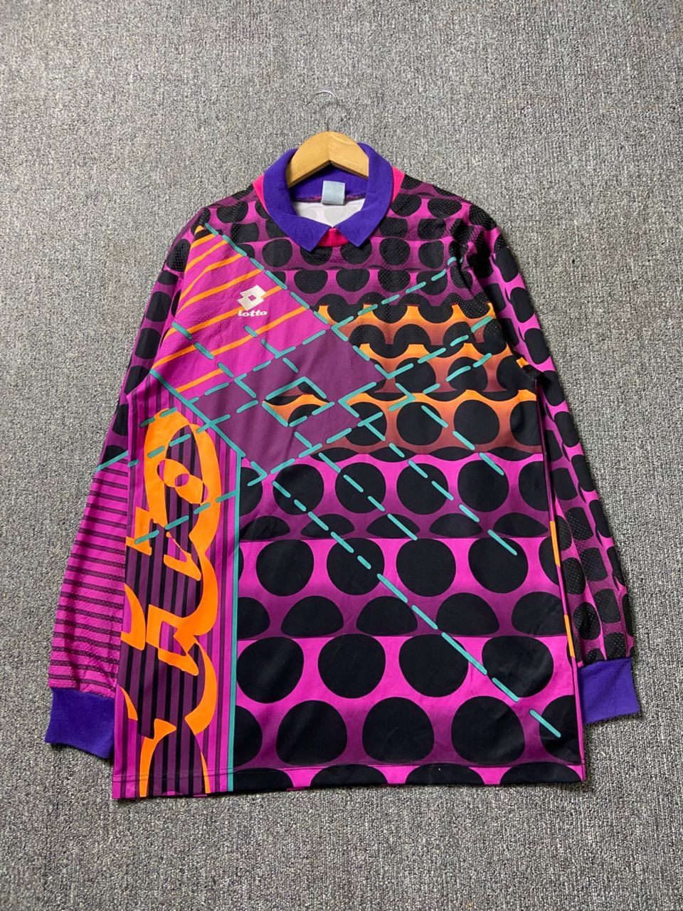 Lotto Sport Lotto Calcio Italia Goalkeeper Soccer Jersey (184) Size US S / EU 44-46 / 1 - 1 Thumbnail