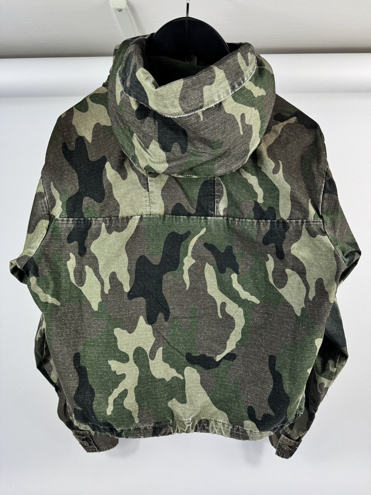 424 Camouflage-Print Cotton-Ripstop Hooded Jacket Size US M / EU 48-50 / 2 - 3 Thumbnail